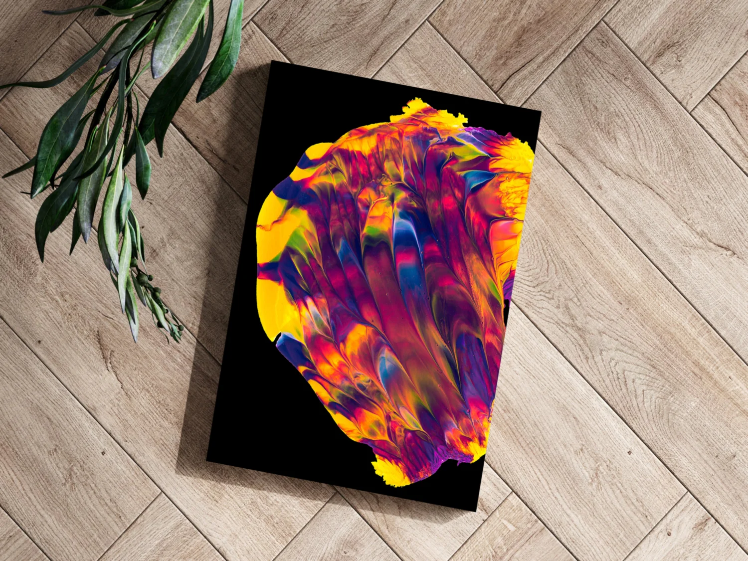 Abstract Art Aluminum Print - Image 3