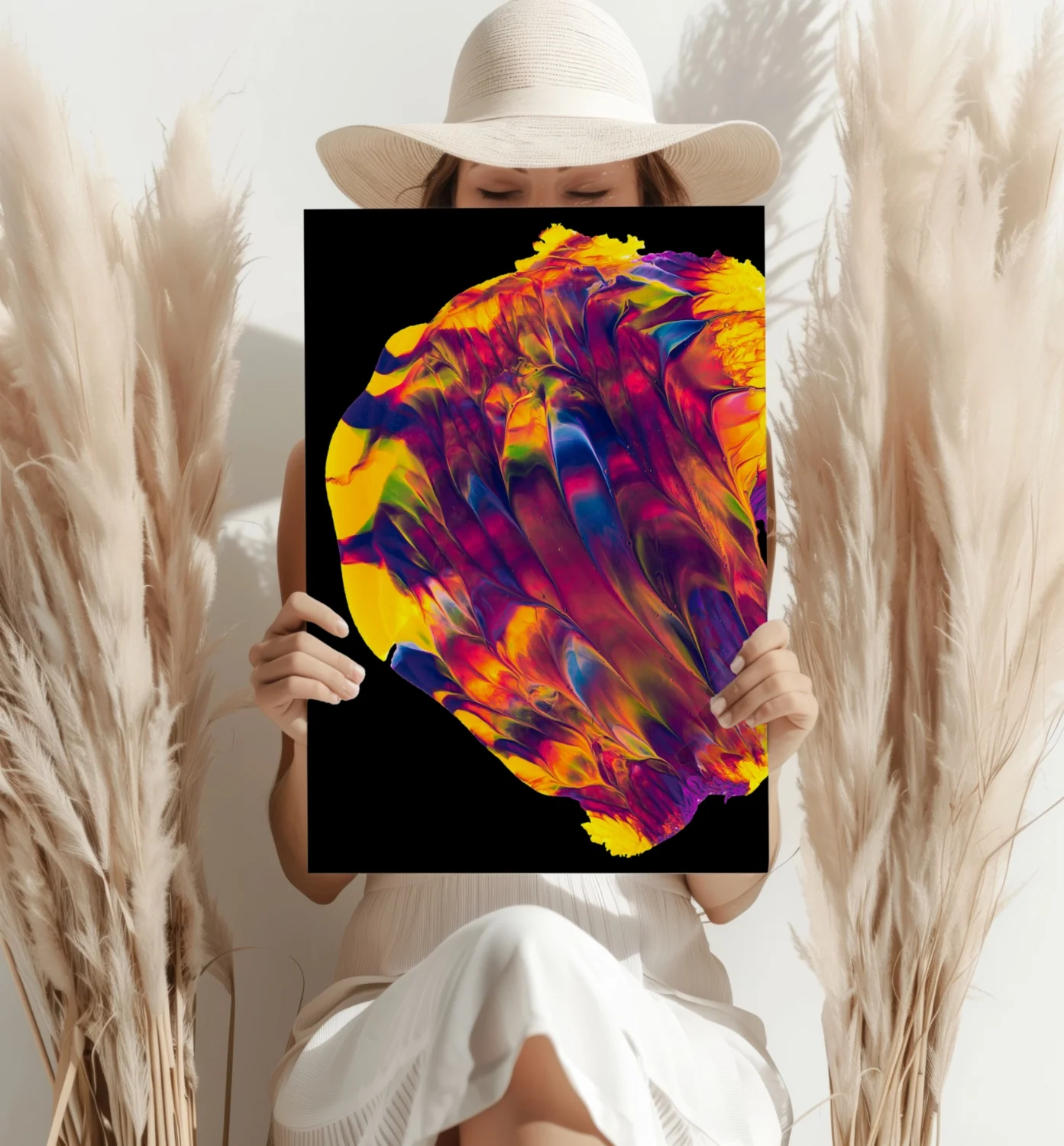 Abstract Art Aluminum Print - Image 4