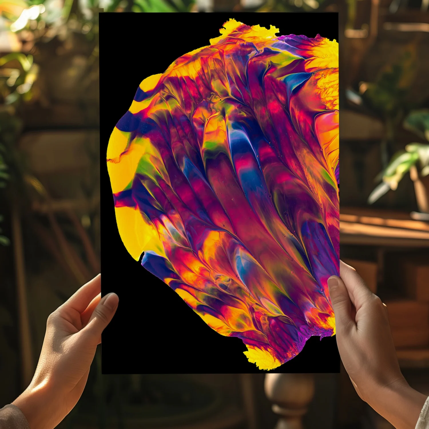 Abstract Art Aluminum Print - Image 5