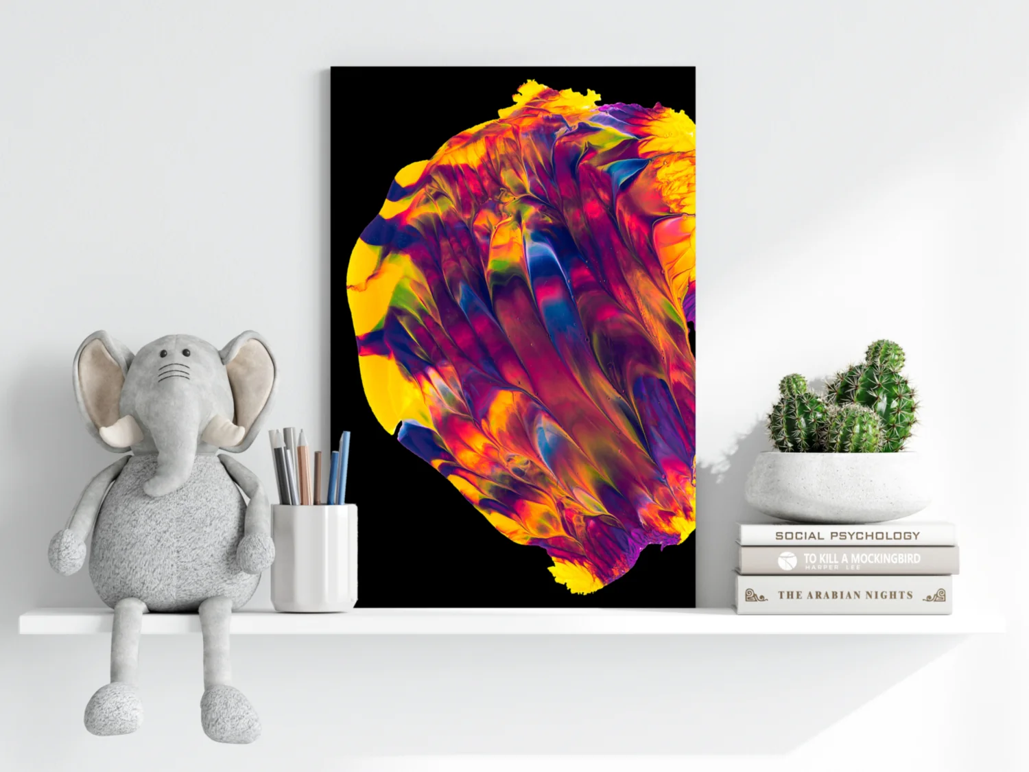 Abstract Art Aluminum Print - Image 6