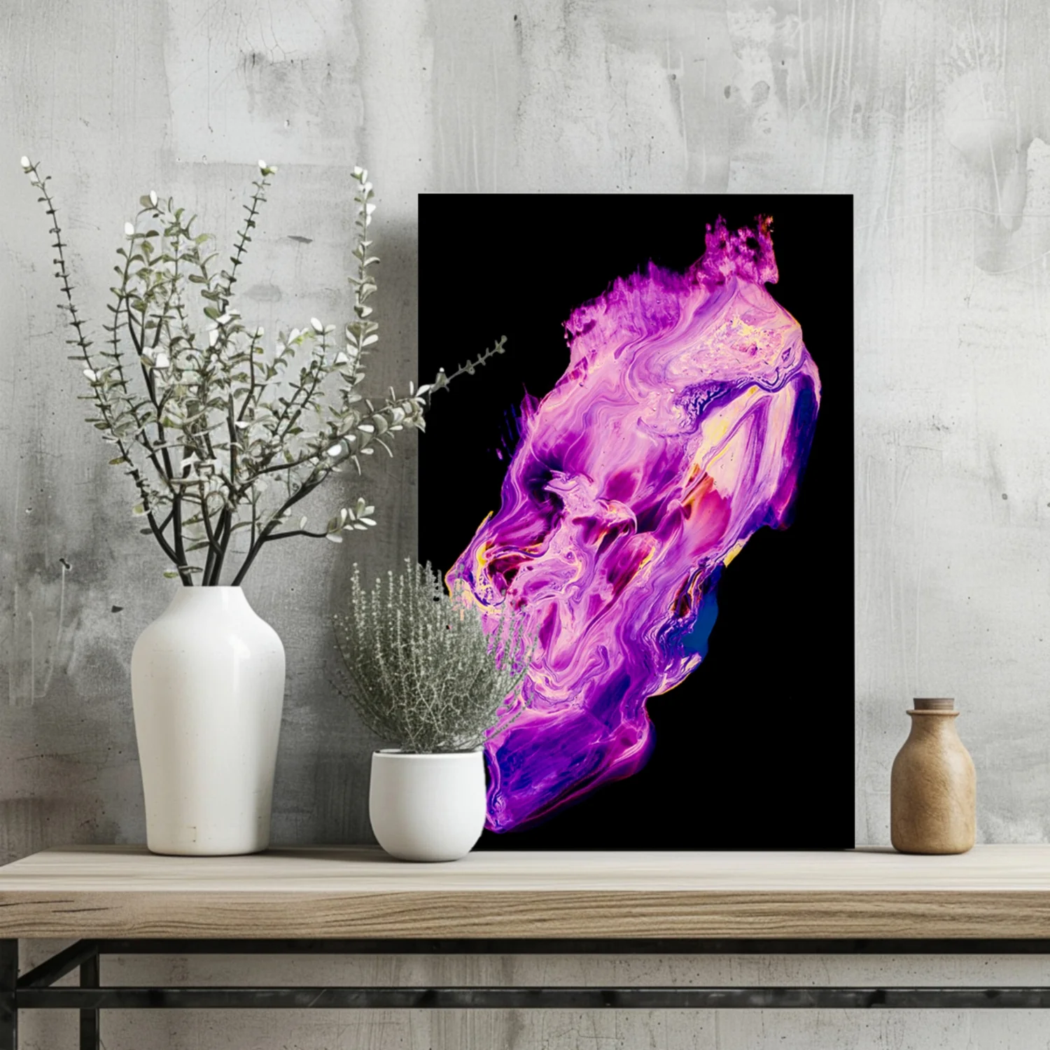 Abstract Art Aluminum Print - Image 2
