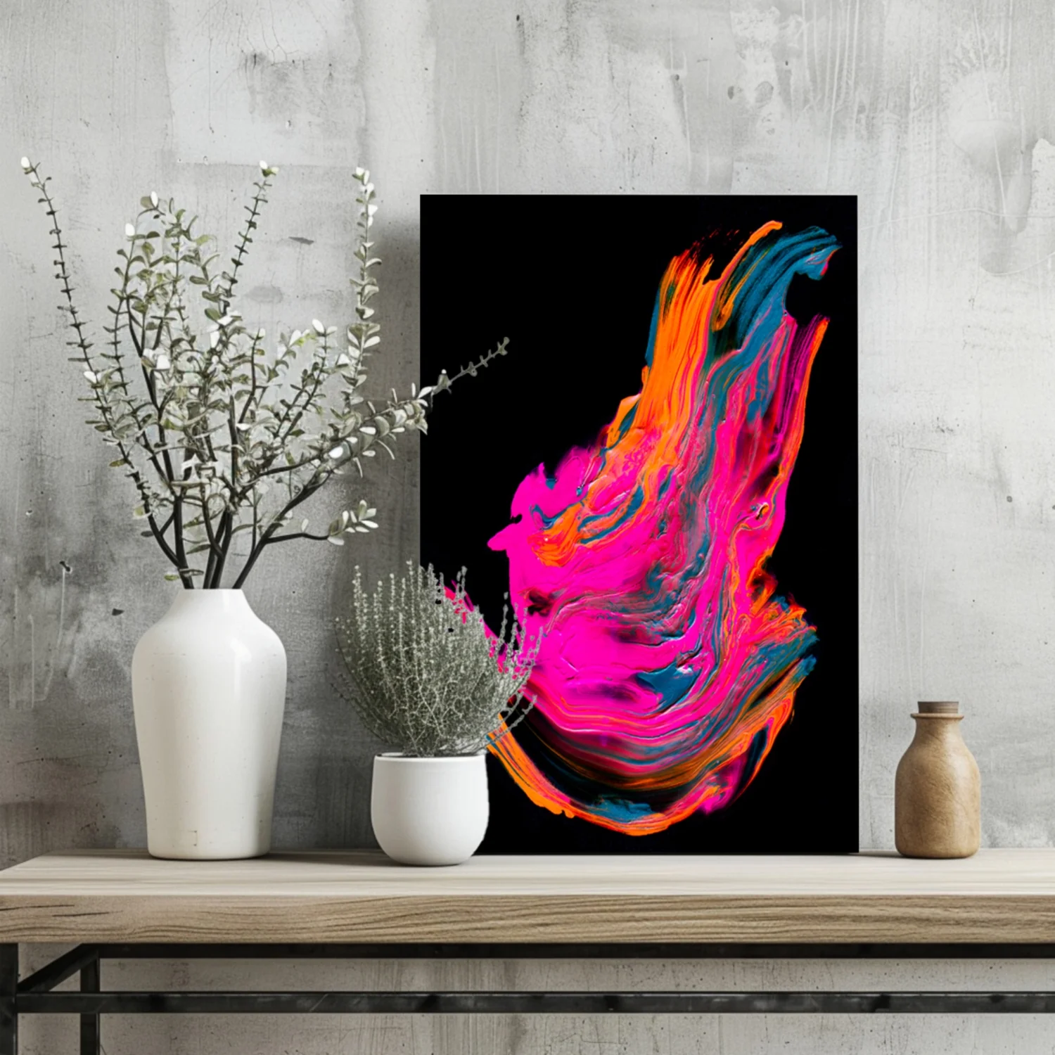 Abstract Art Aluminum Print - Image 2