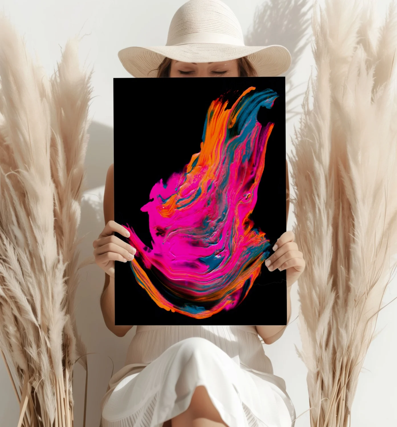 Abstract Art Aluminum Print - Image 4
