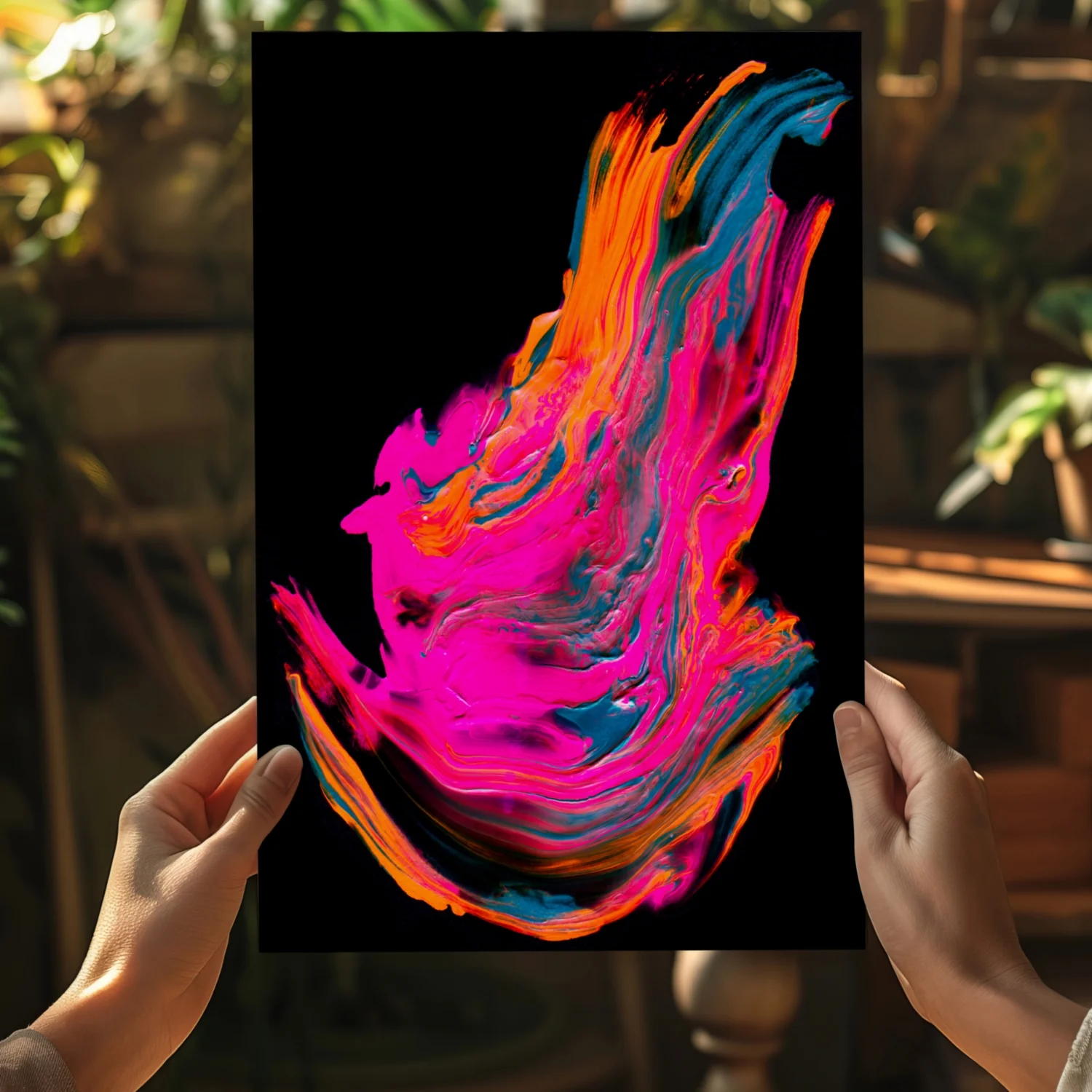 Abstract Art Aluminum Print - Image 5