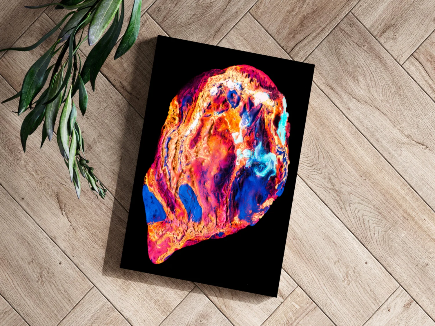 Abstract Art Aluminum Print - Image 3