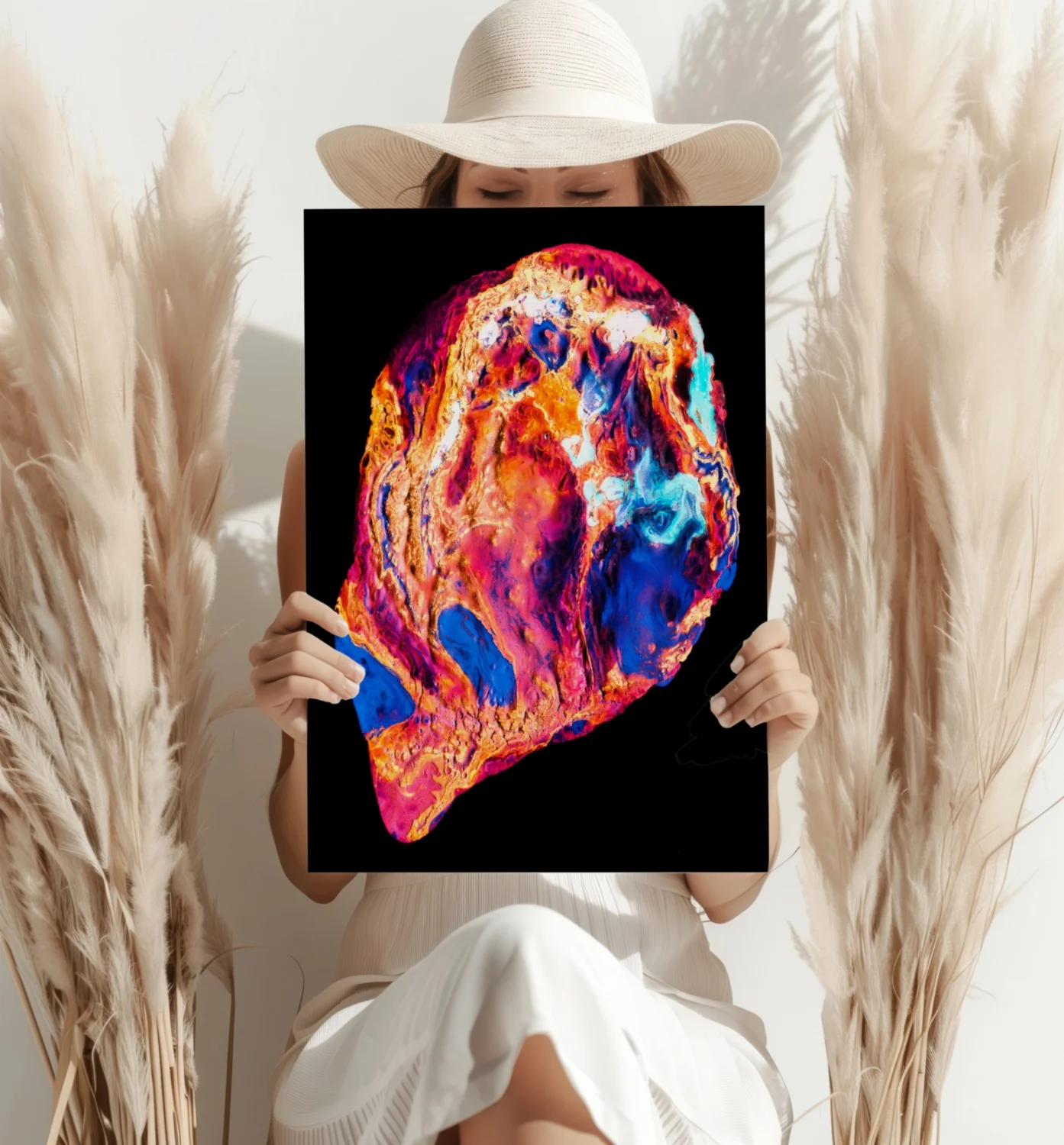 Abstract Art Aluminum Print - Image 4