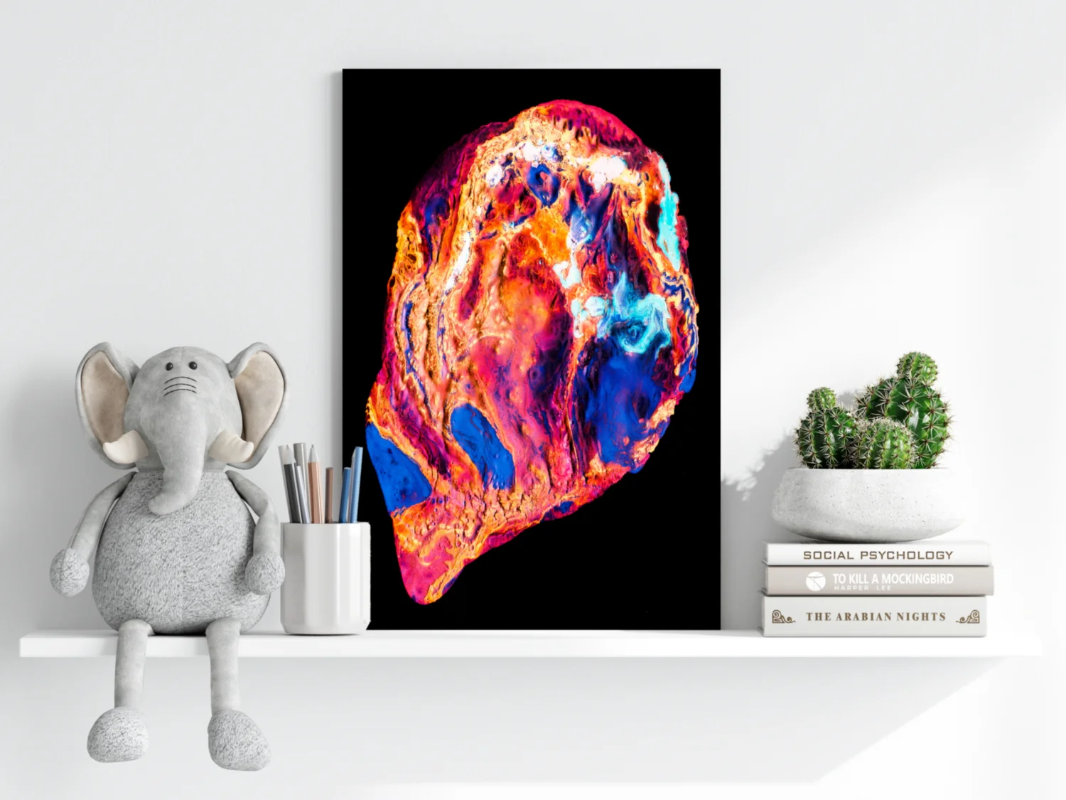 Abstract Art Aluminum Print - Image 6