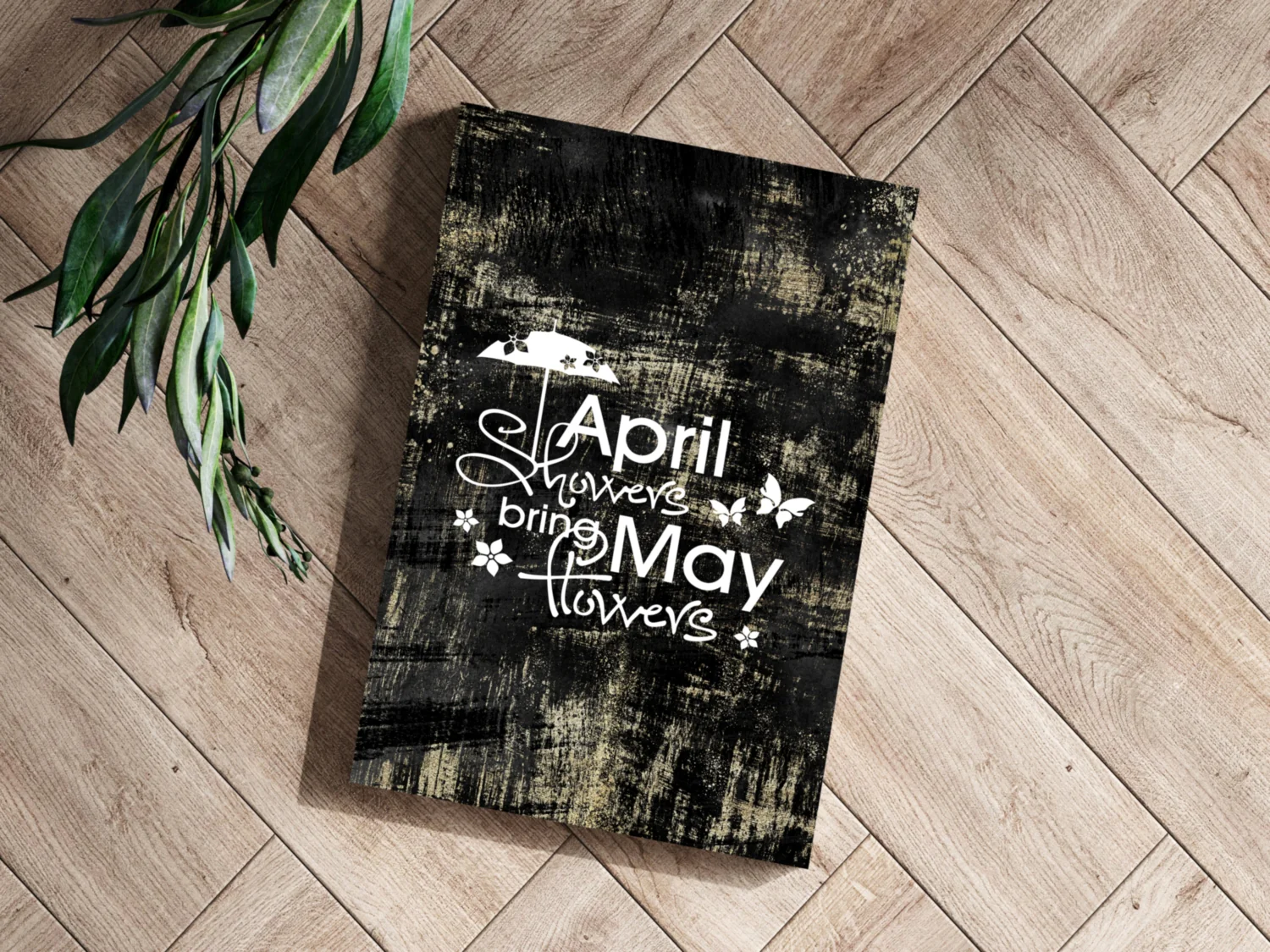 April Showers Aluminum Print - Image 3