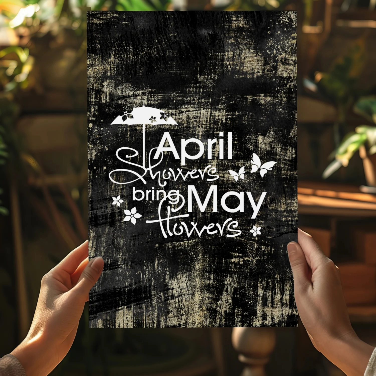 April Showers Aluminum Print - Image 5