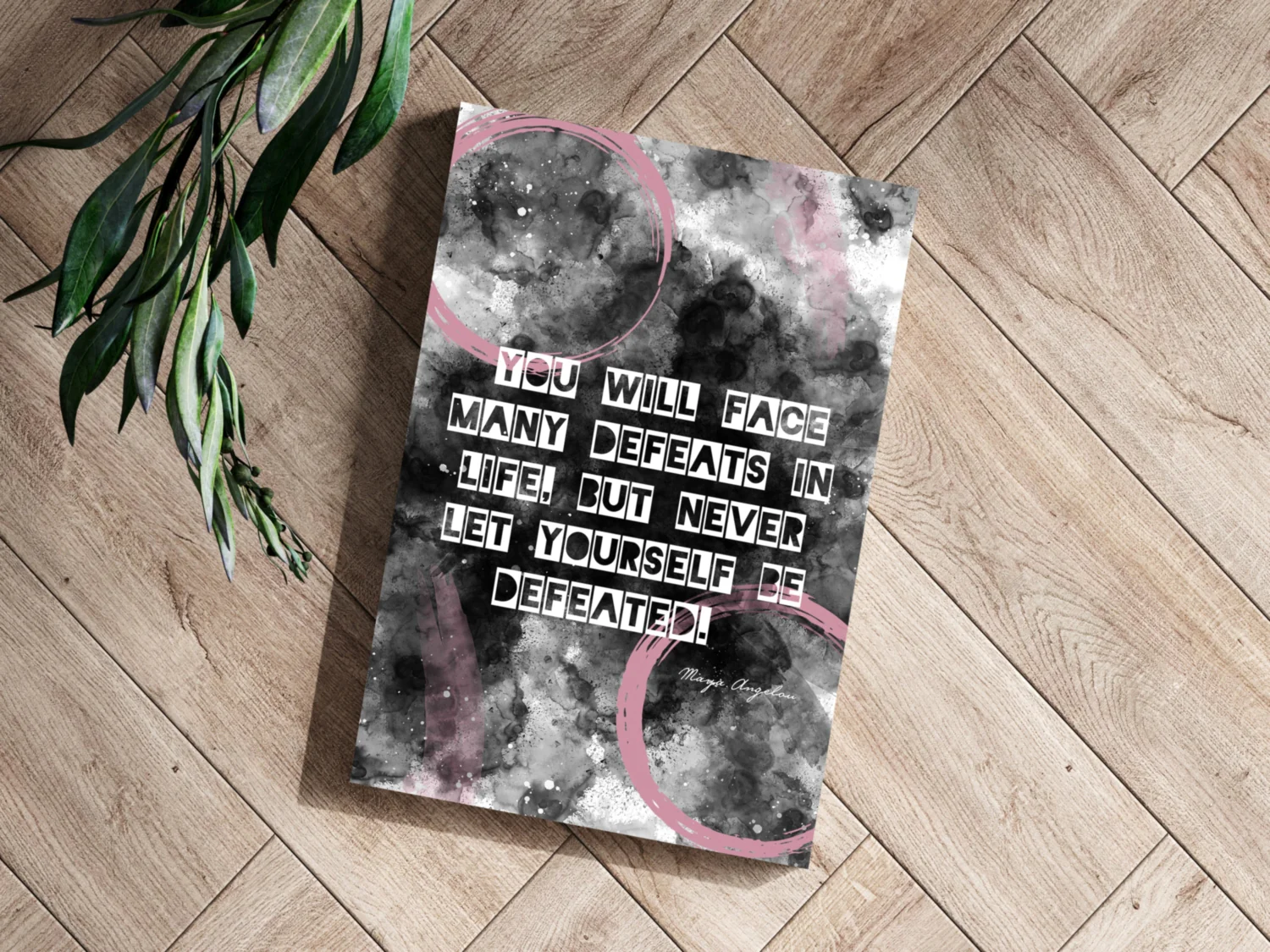 Angelou Aluminum Print - Image 3