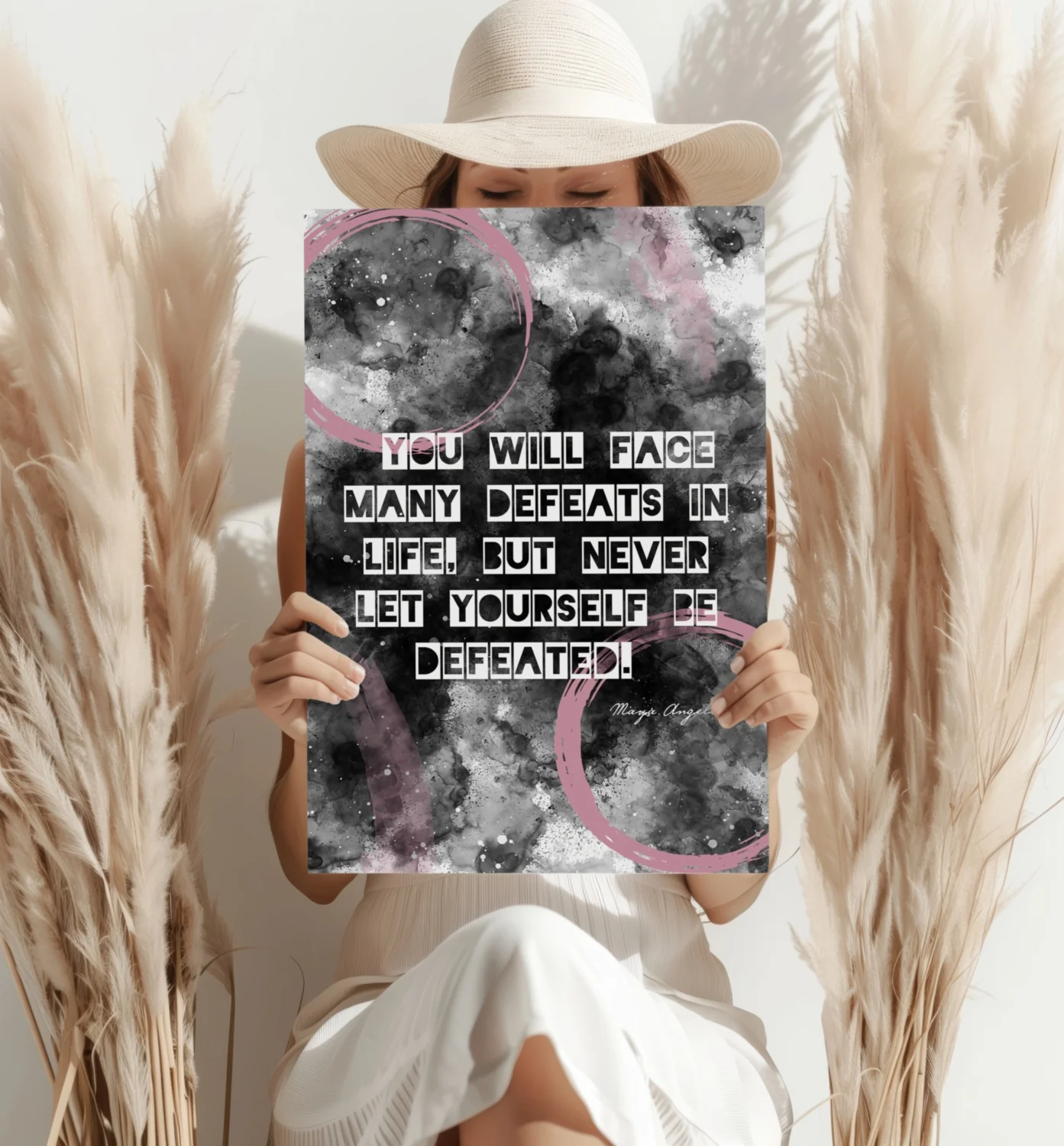 Angelou Aluminum Print - Image 4