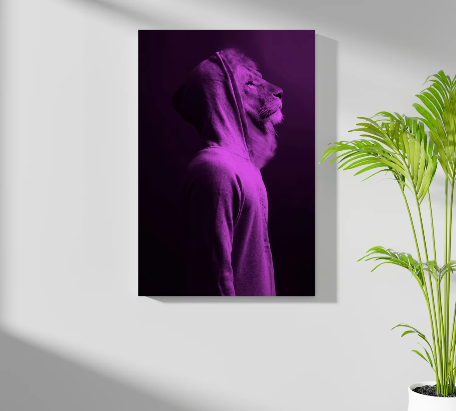Lion Aluminum Print - Image 7