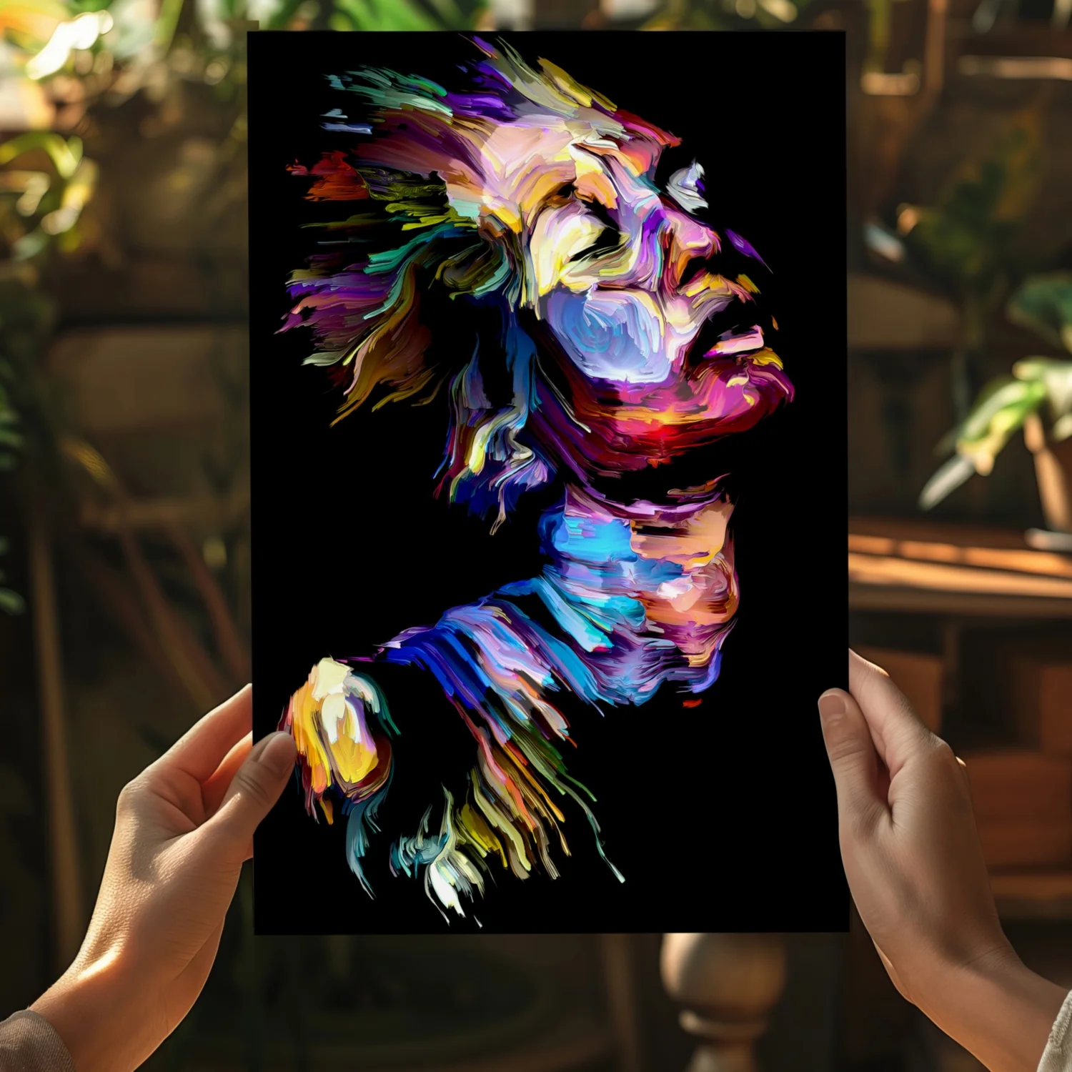 Woman Aluminum Print - Image 5