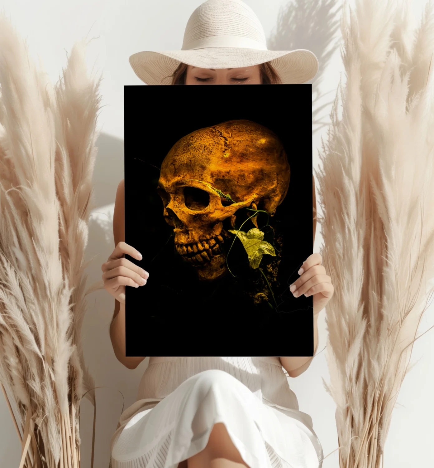 Skull Aluminum Print - Image 4