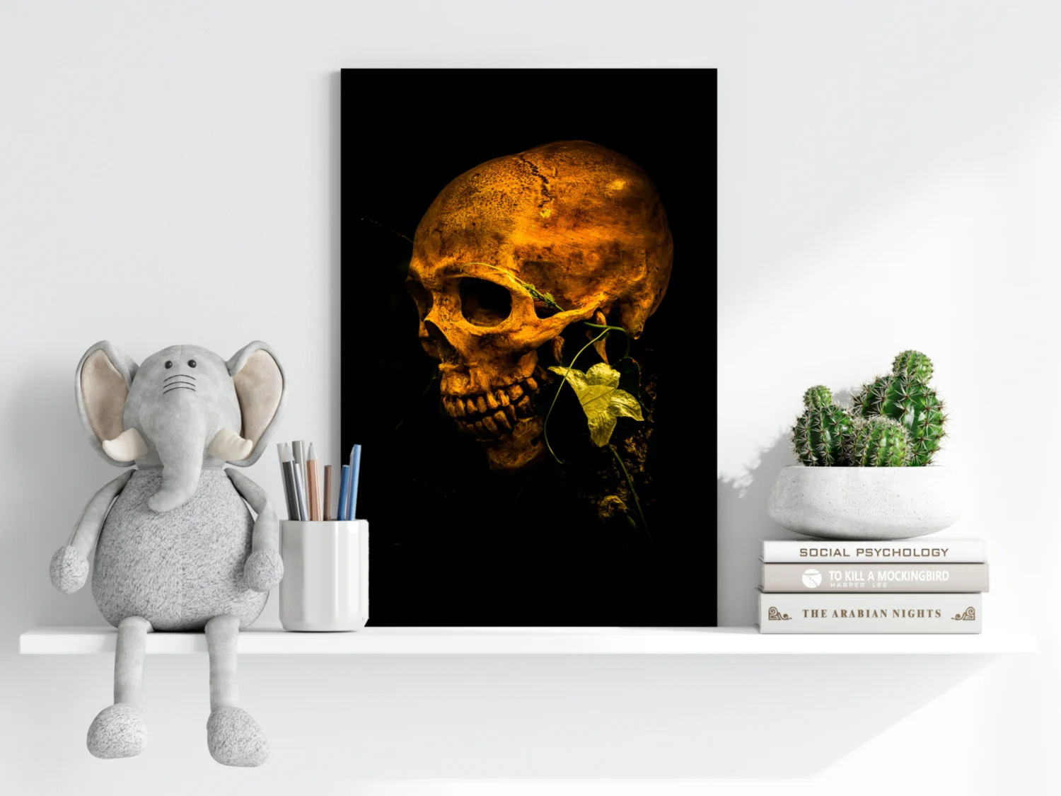 Skull Aluminum Print - Image 6