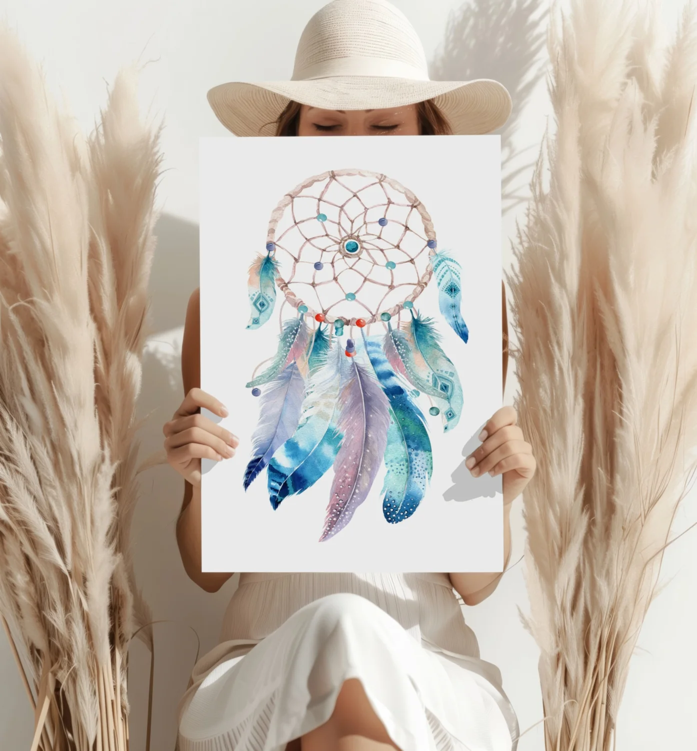 Dreamcatcher Aluminum Print - Image 4