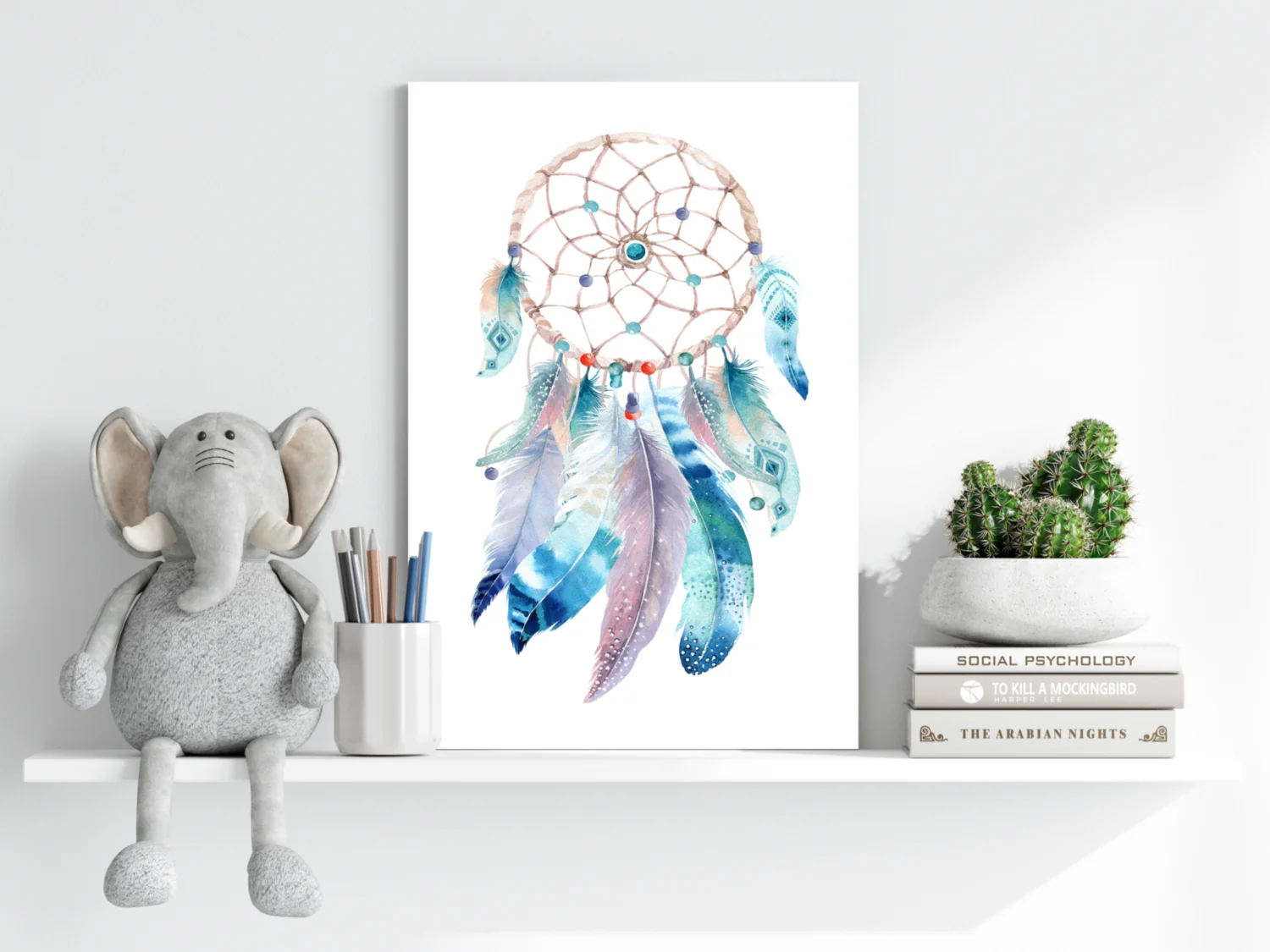 Dreamcatcher Aluminum Print - Image 6