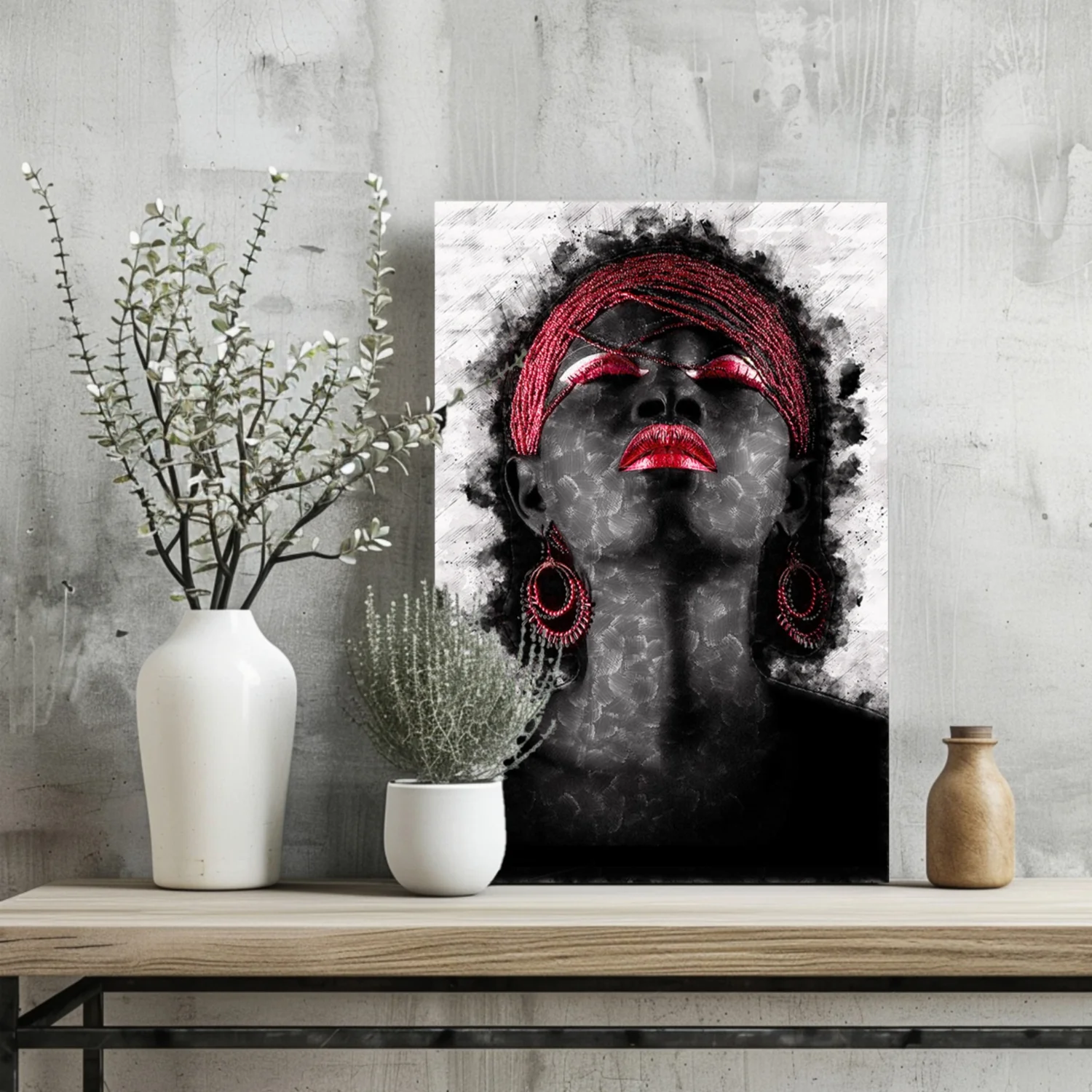 Woman Aluminum Print - Image 2