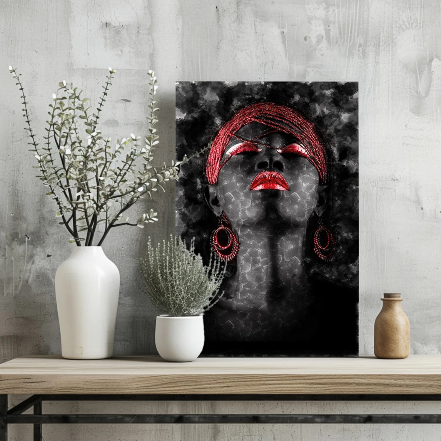 Woman Aluminum Print - Image 2
