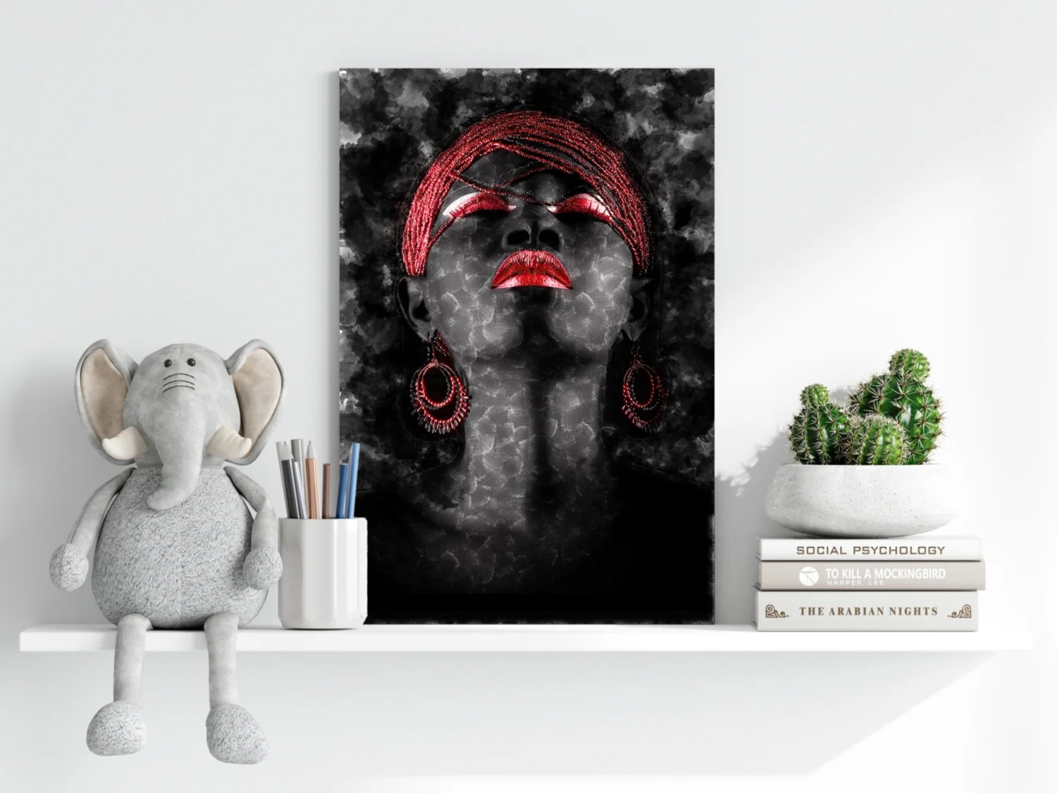 Woman Aluminum Print - Image 6