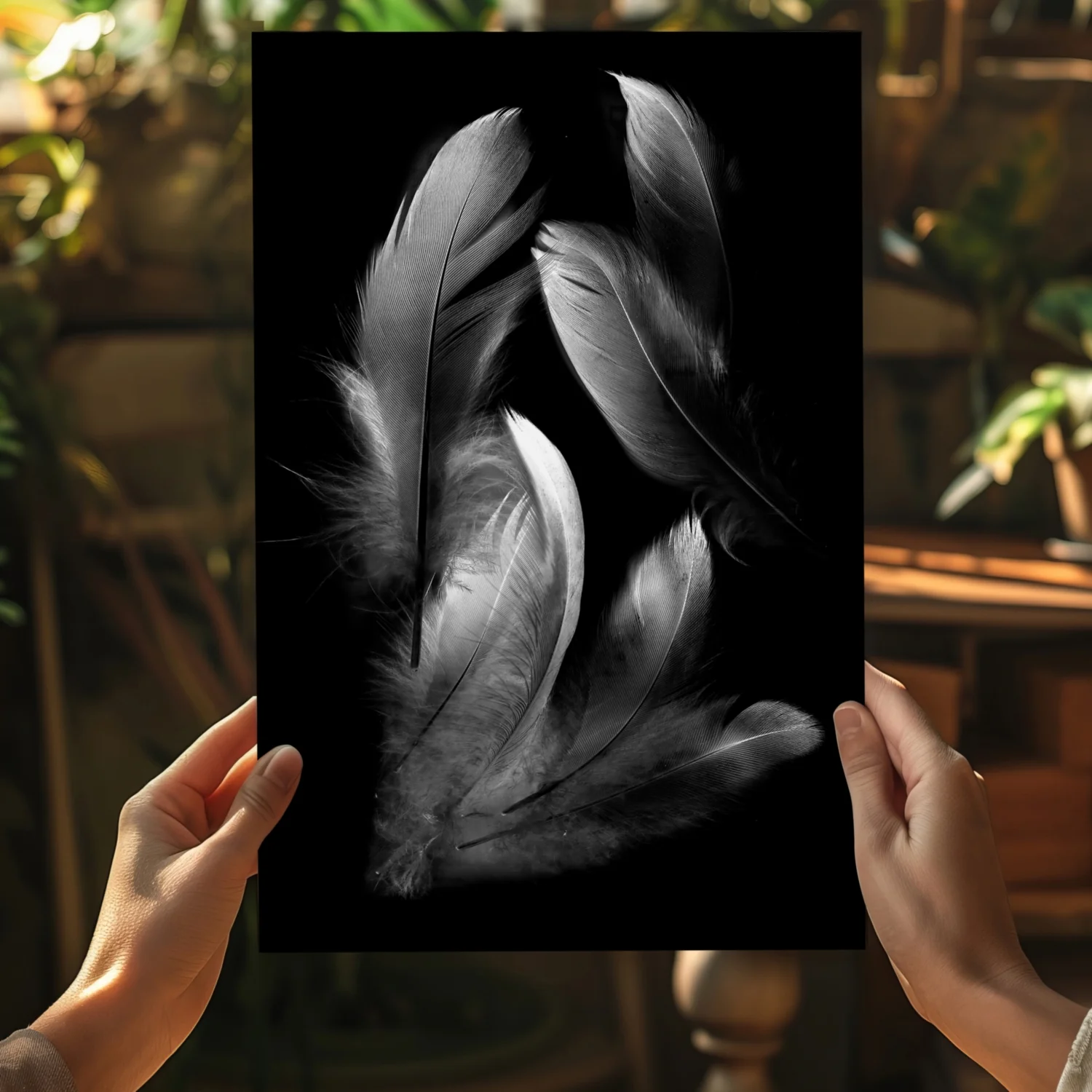 Feathers Aluminum Print - Image 5