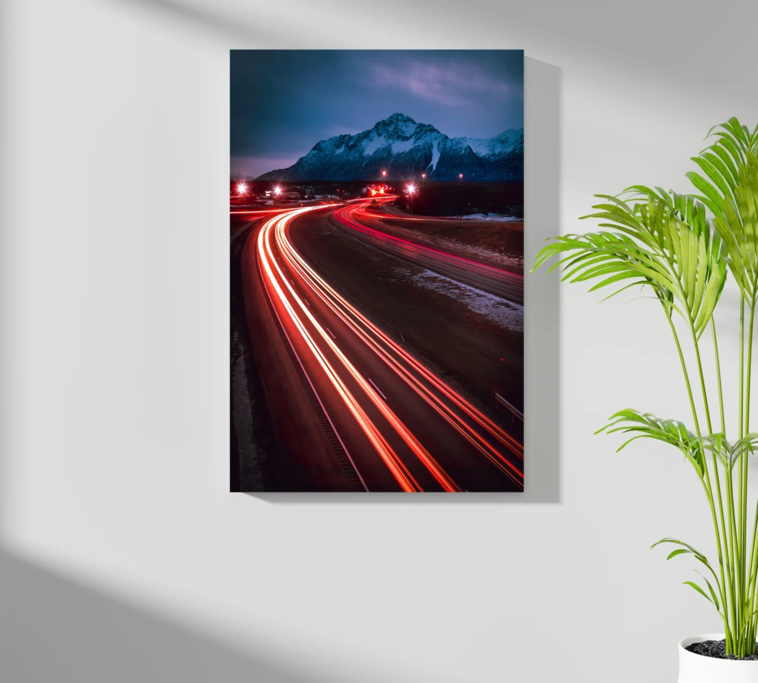 Lights in Traffic Aluminum Print - Image 7