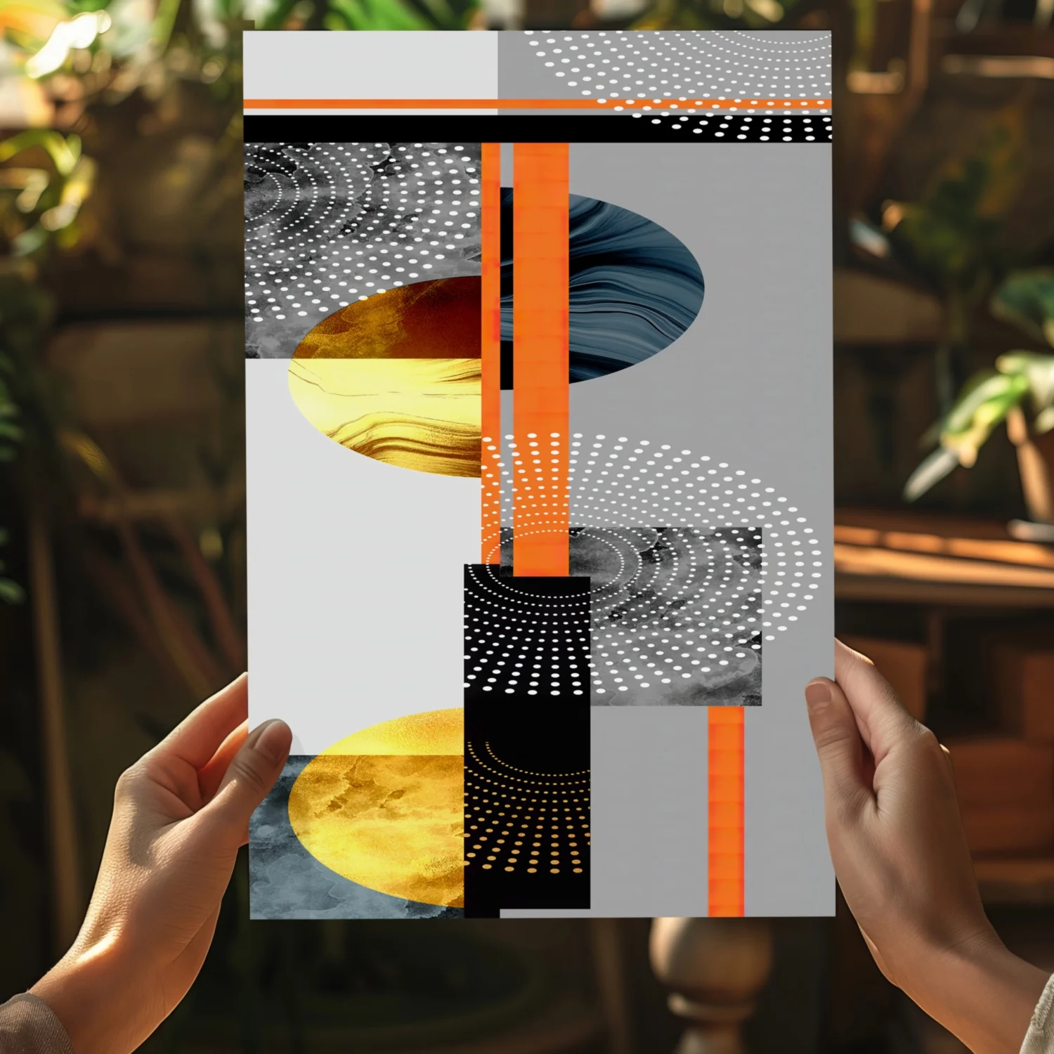 Modern Art Aluminum Print - Image 5