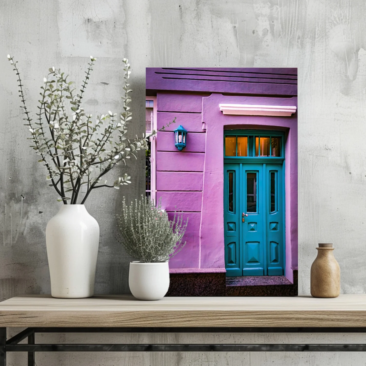 Door Aluminum Print - Image 2