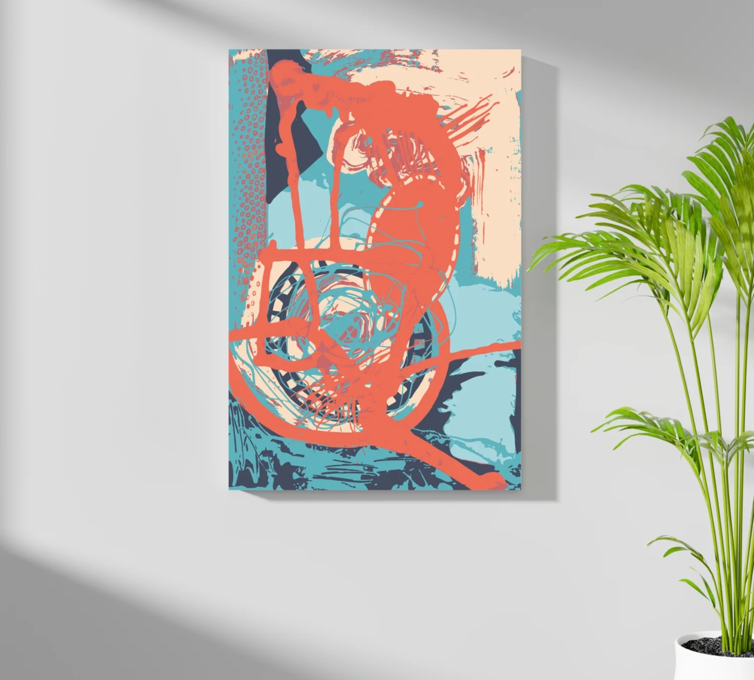 Modern Art Aluminum Print - Image 7