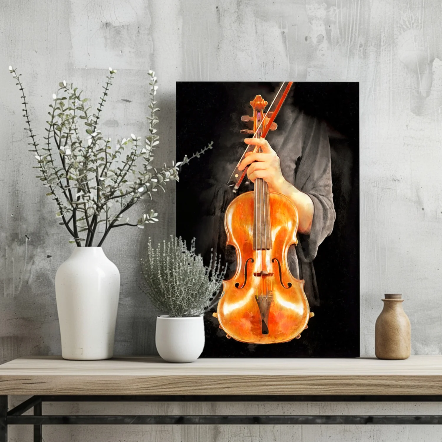 Violine Aluminum Print - Image 2