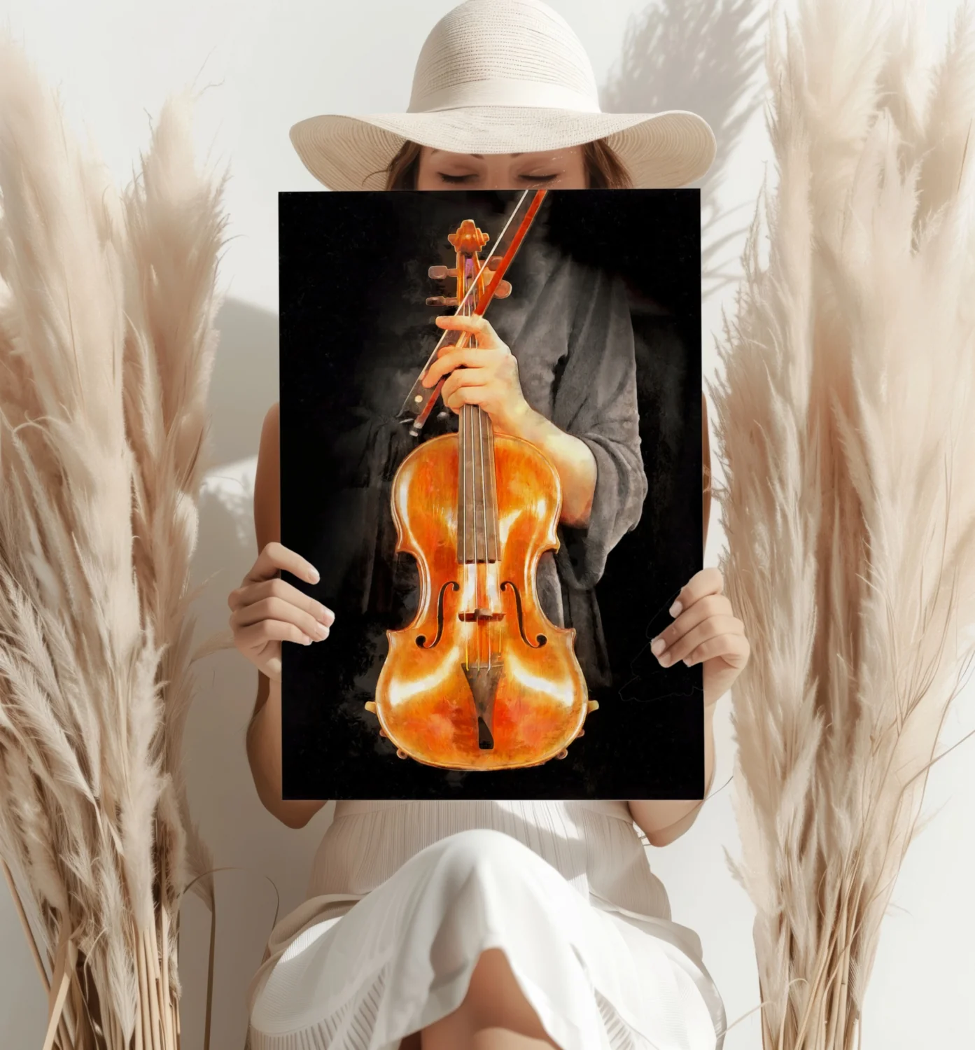 Violine Aluminum Print - Image 4