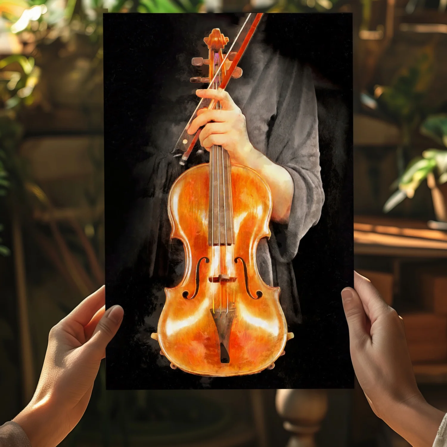Violine Aluminum Print - Image 5