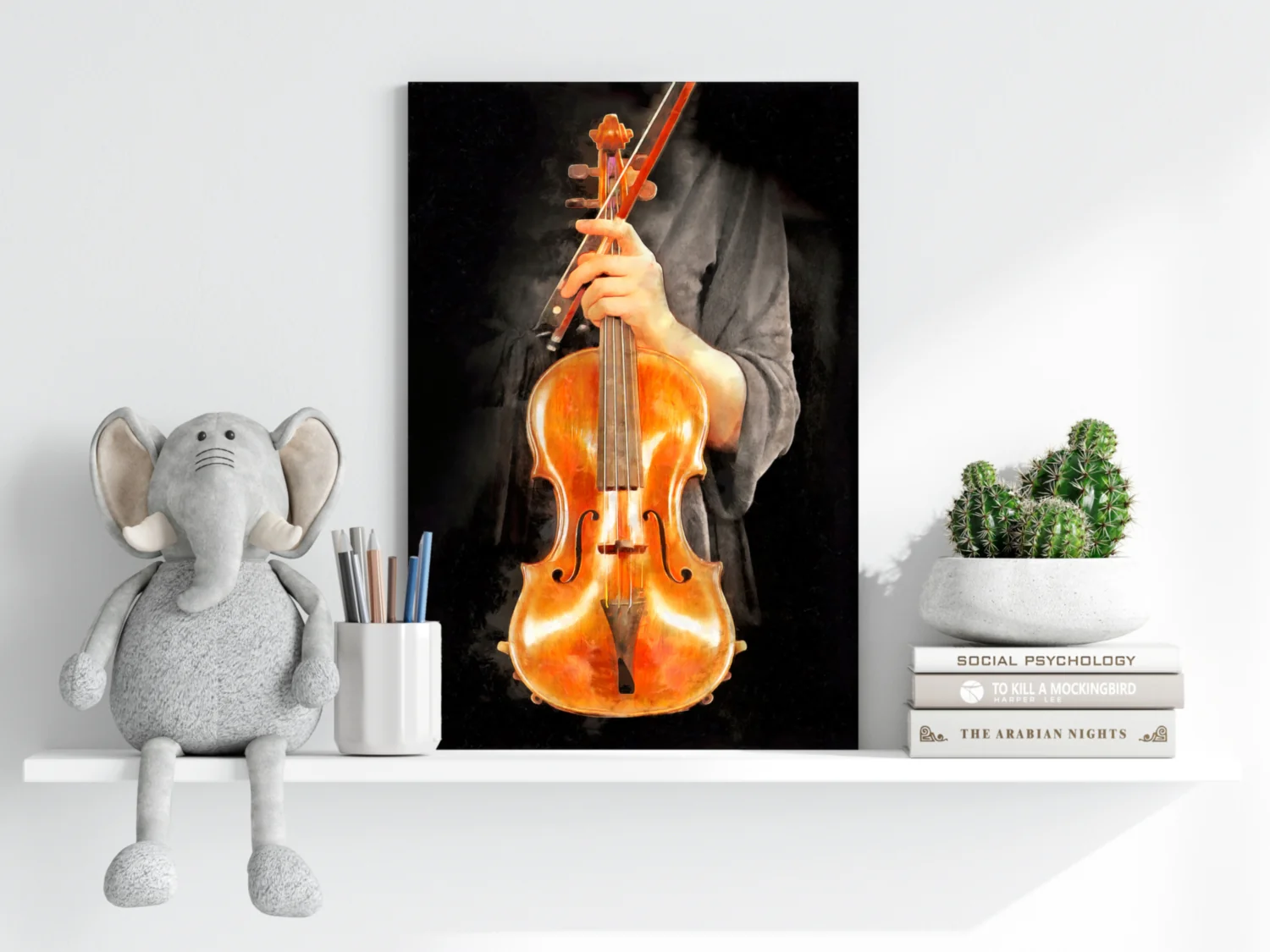 Violine Aluminum Print - Image 6