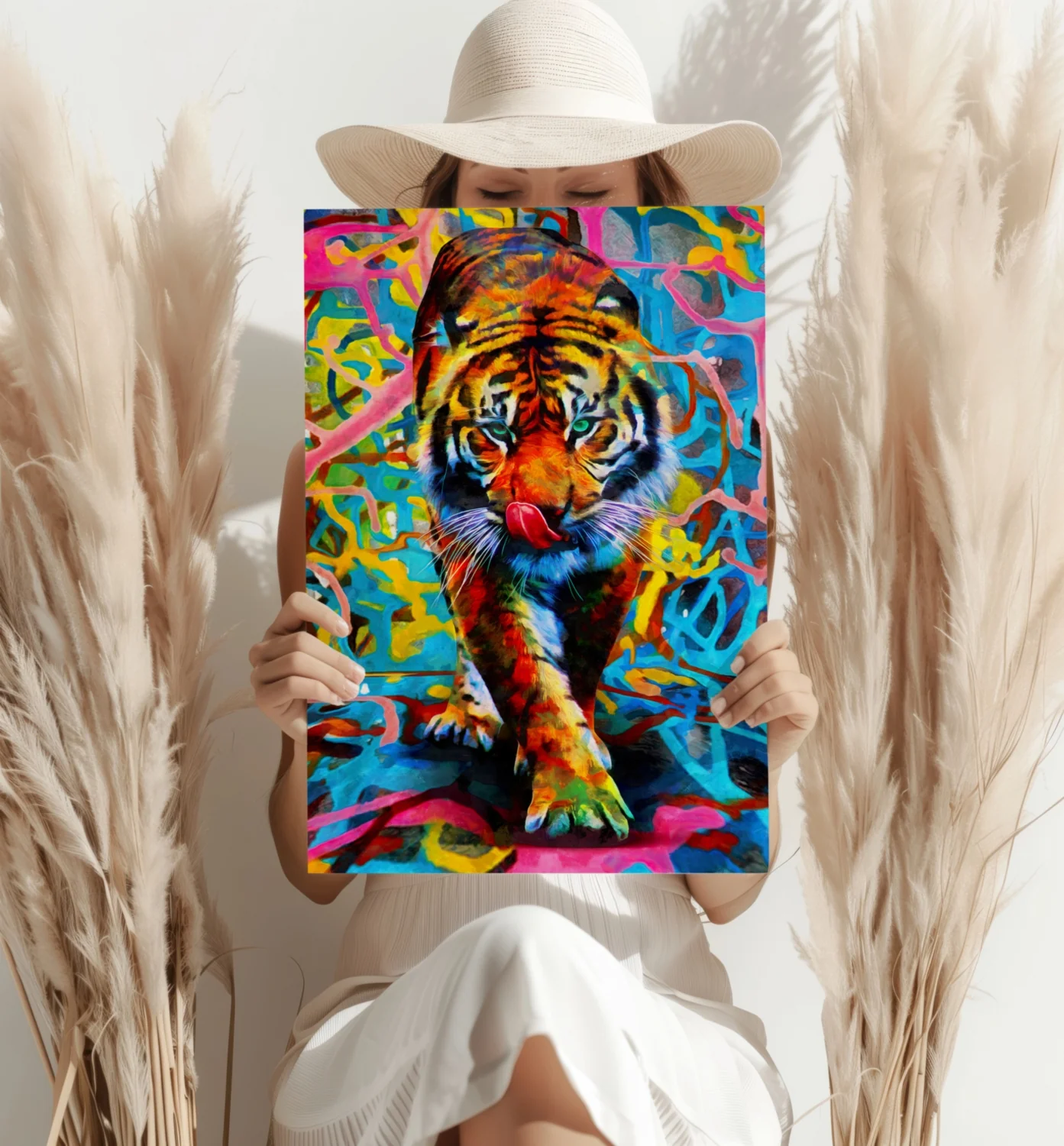 Tiger Aluminum Print - Image 4