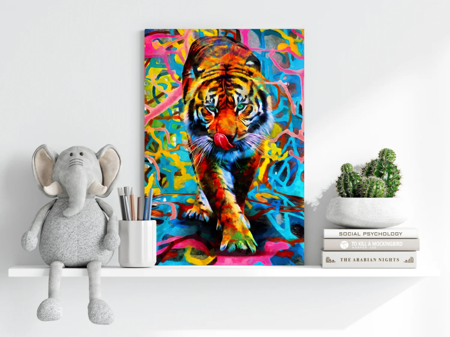 Tiger Aluminum Print - Image 6