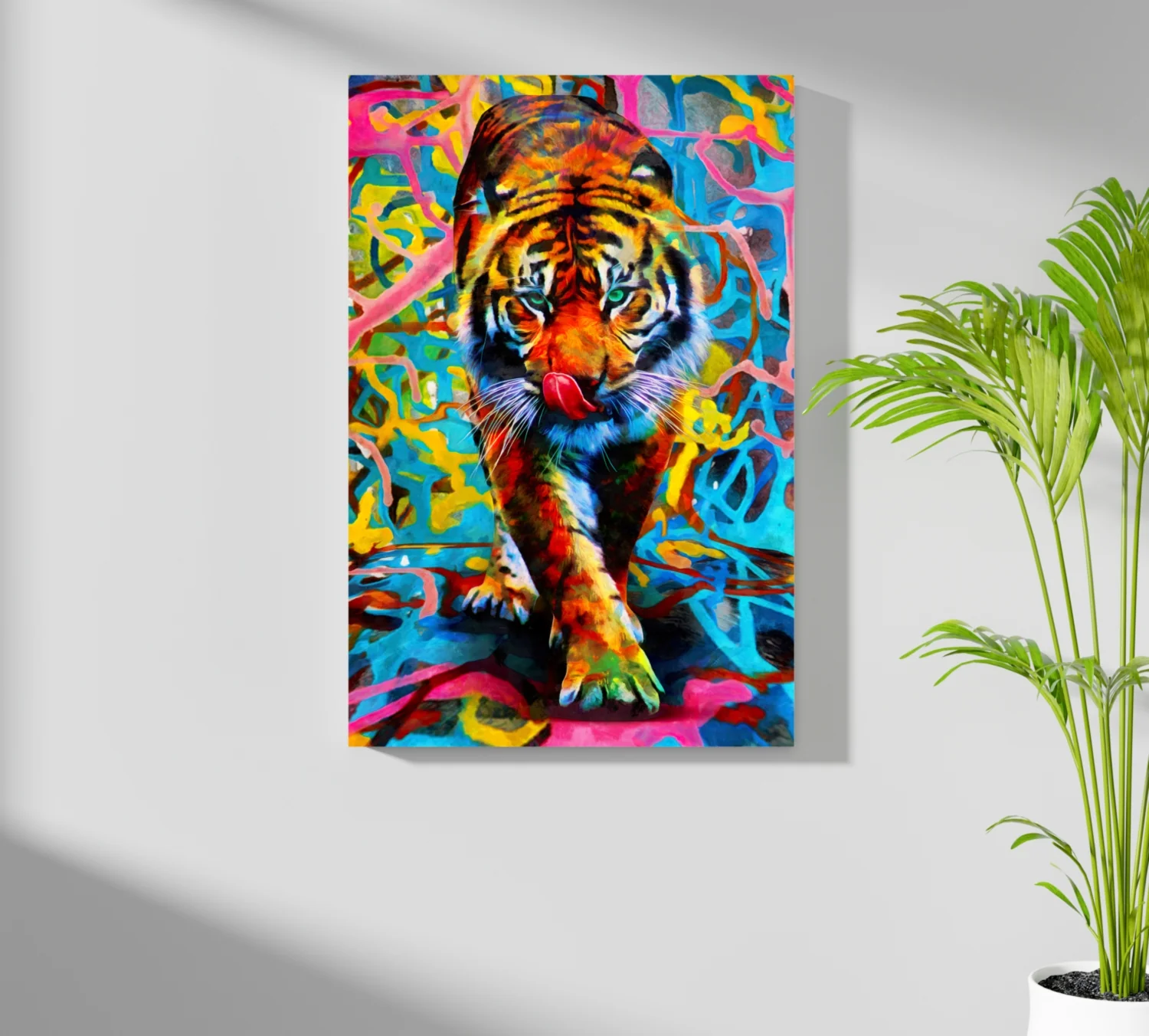 Tiger Aluminum Print - Image 7