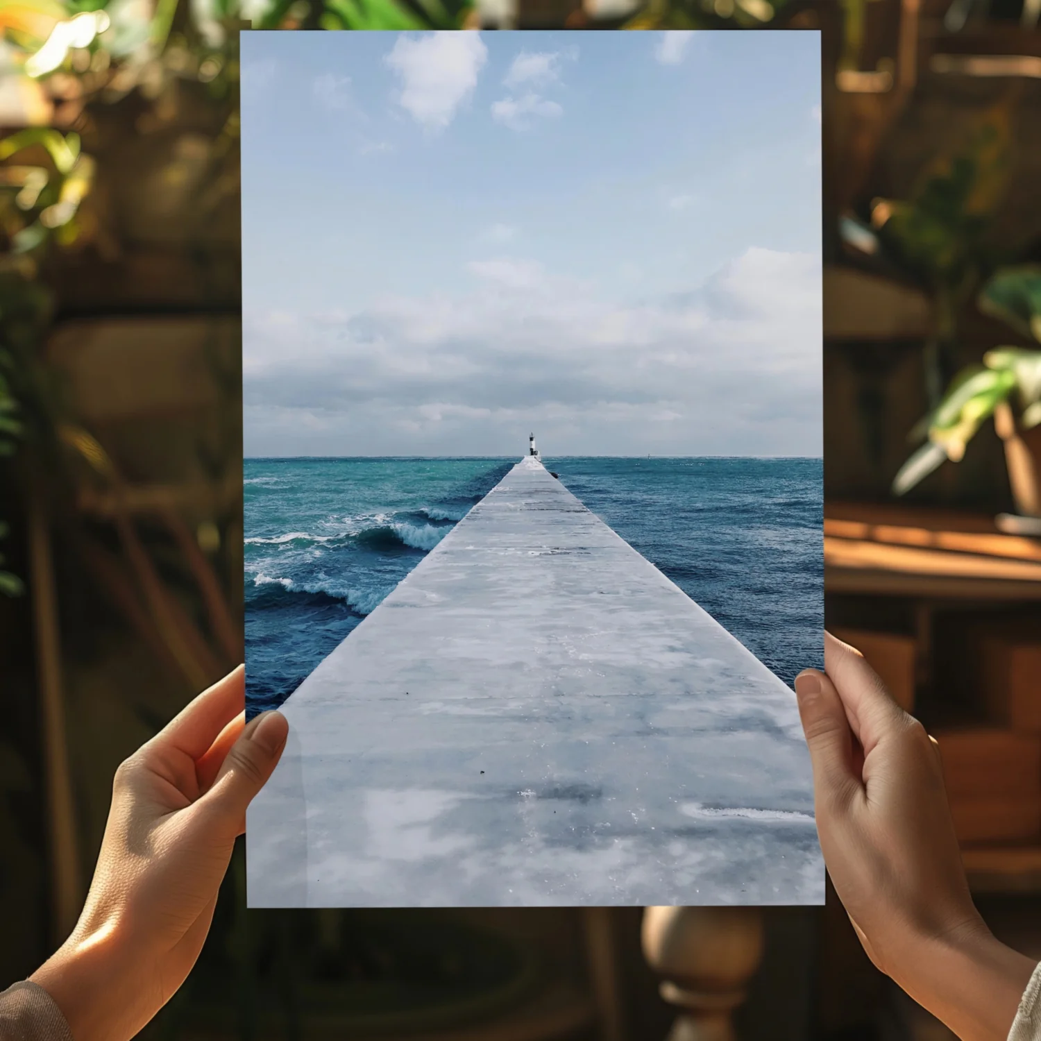 Dock View Aluminum Print - Image 5