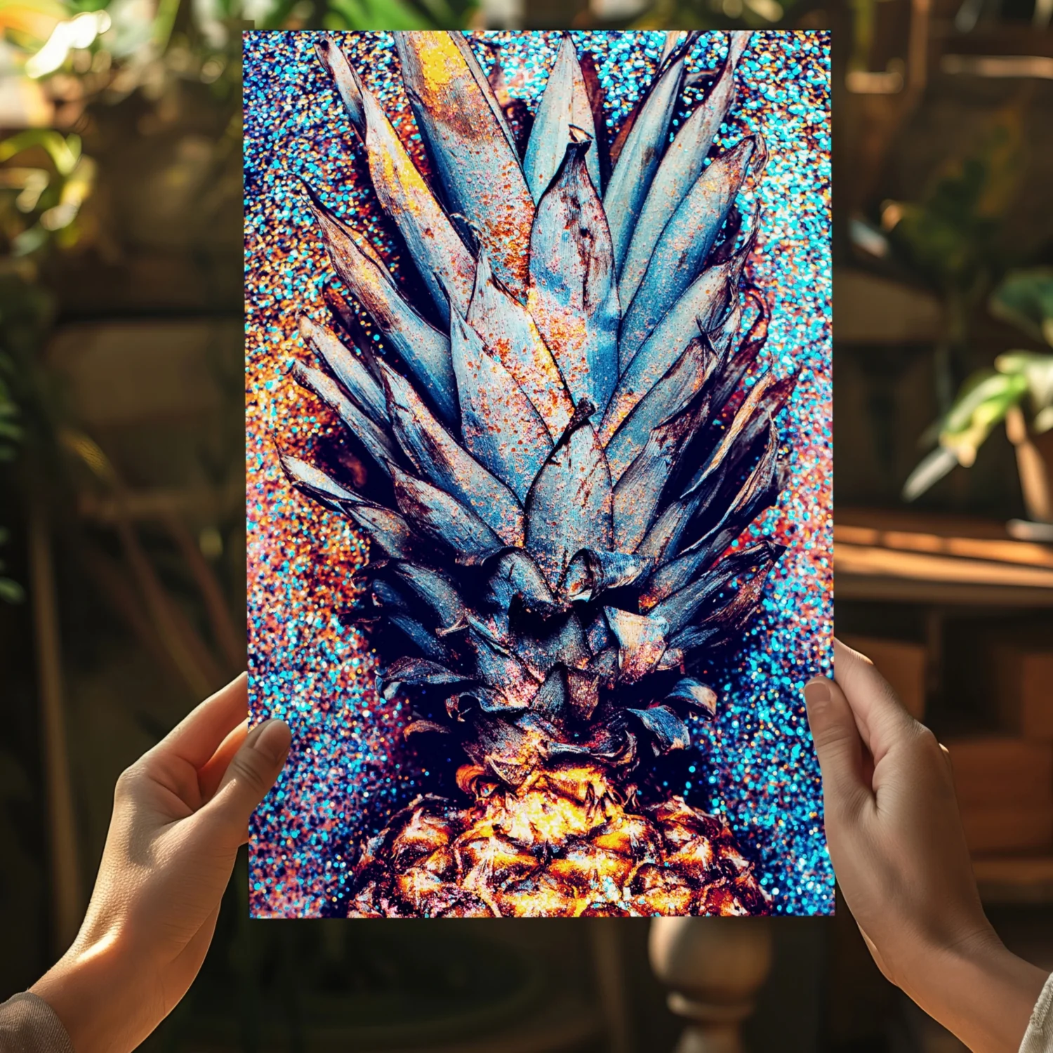 Pineapple Aluminum Print - Image 5