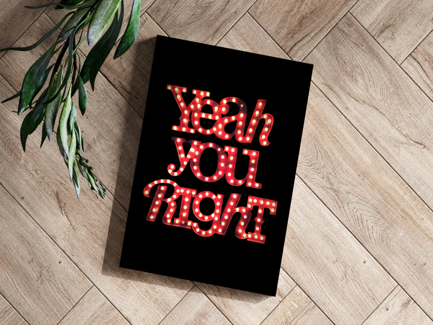 You Are Right Aluminum Print - Image 3