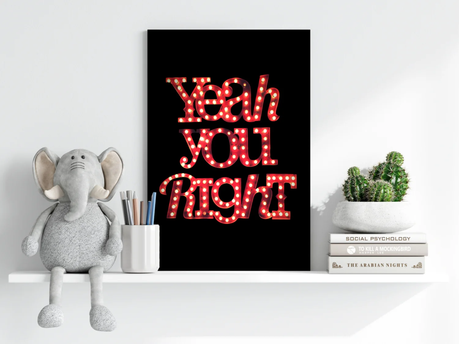 You Are Right Aluminum Print - Image 6