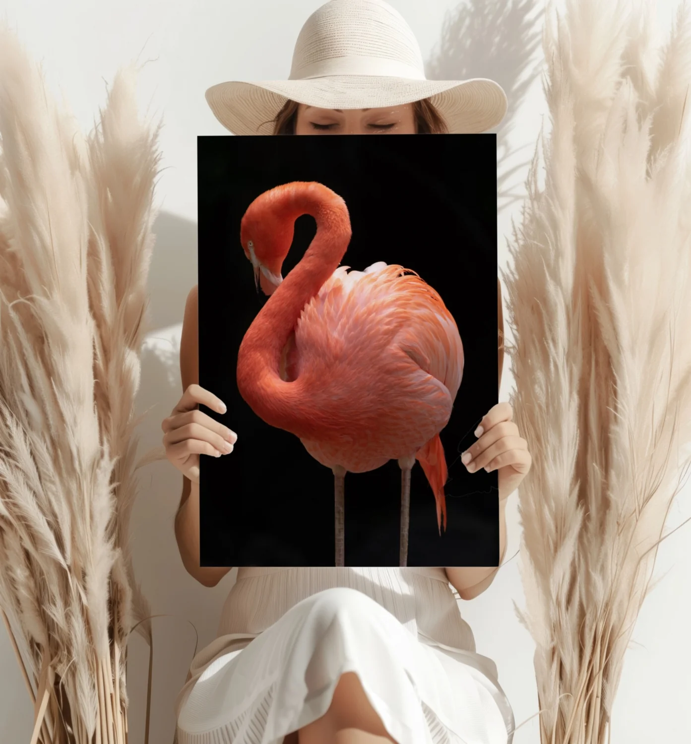 Flamingo Aluminum Print - Image 4