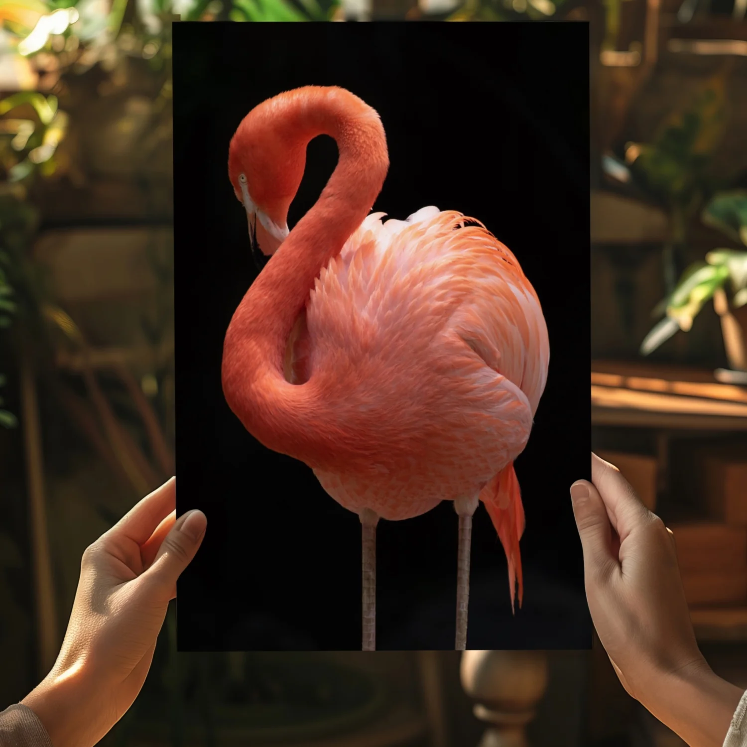Flamingo Aluminum Print - Image 5