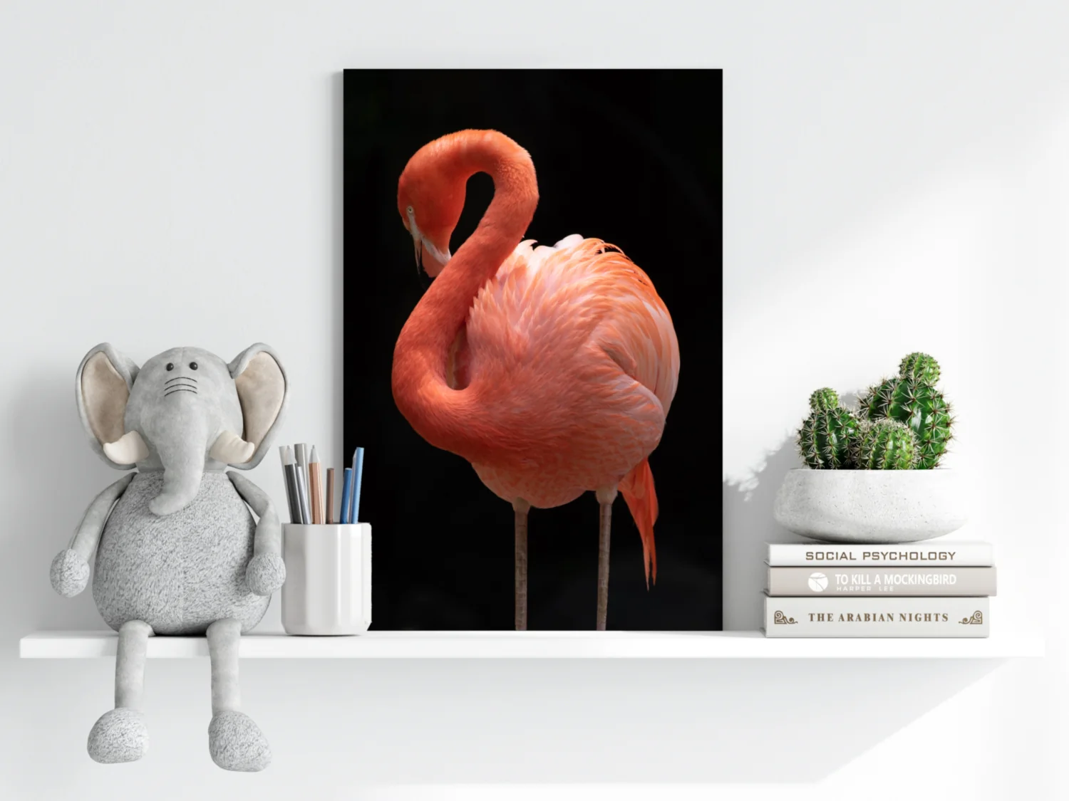 Flamingo Aluminum Print - Image 6
