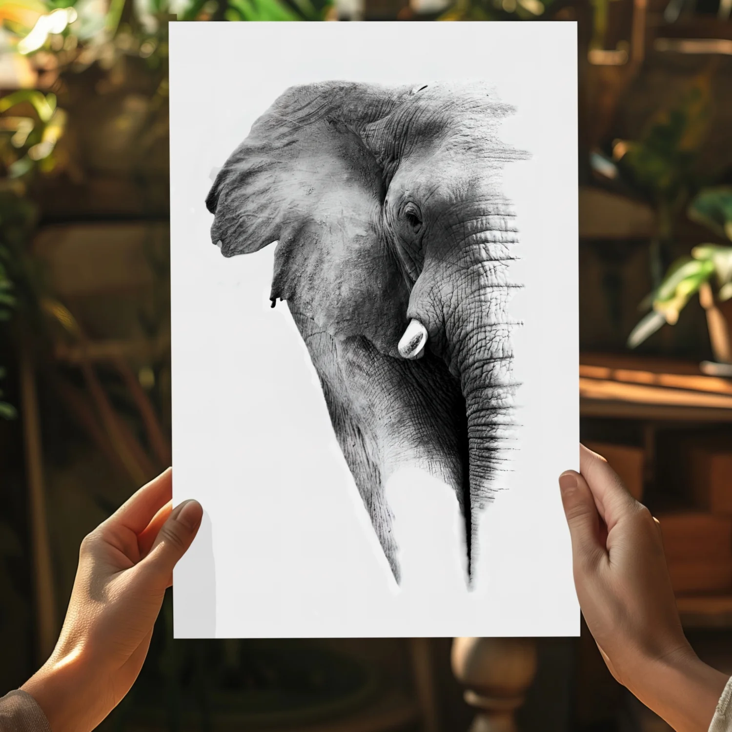 Elephant Aluminum Print - Image 5