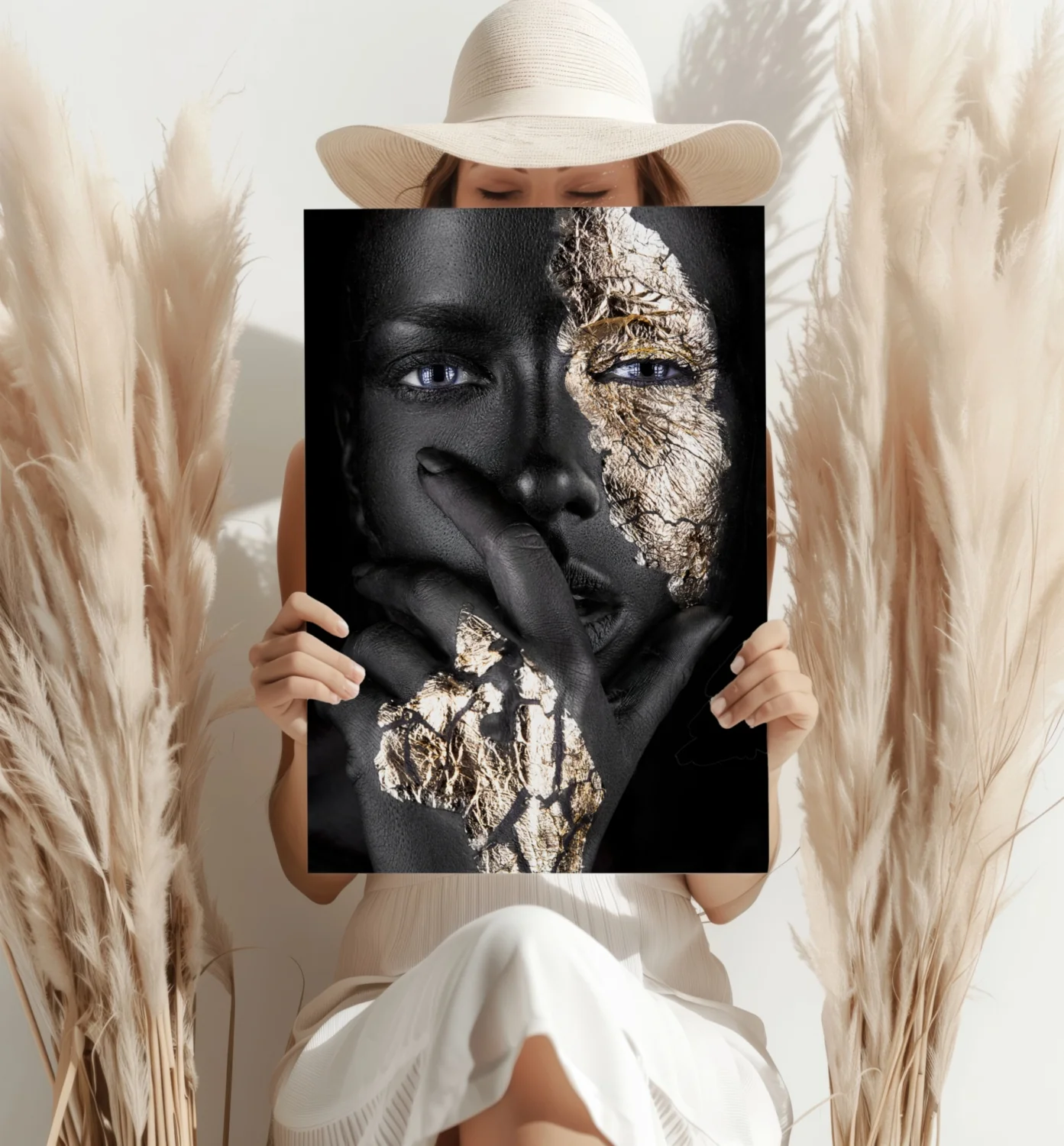 Woman in Fashion Aluminum Print - Image 4