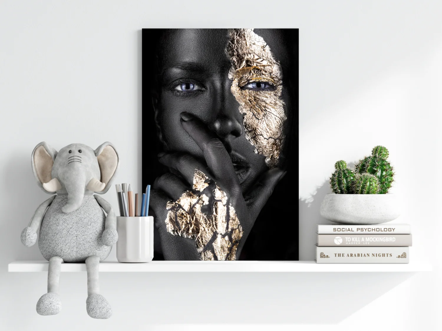 Woman in Fashion Aluminum Print - Image 6
