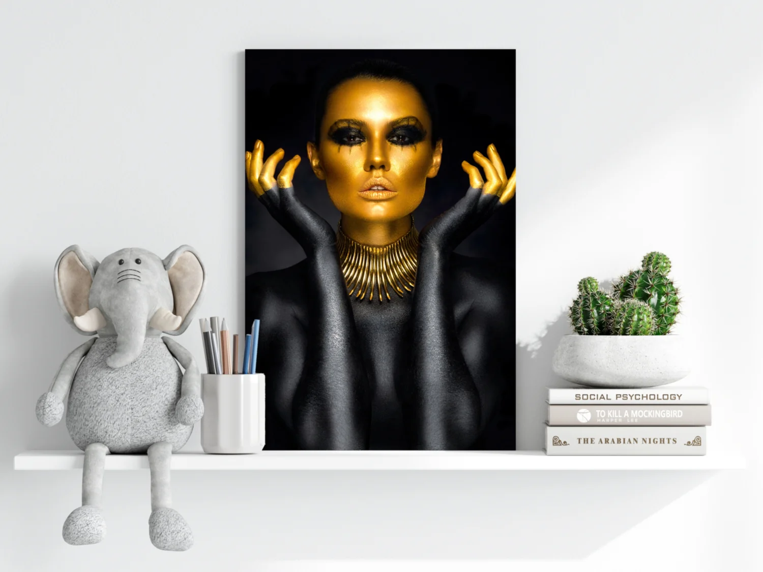 Woman in Fashion Aluminum Print - Image 6