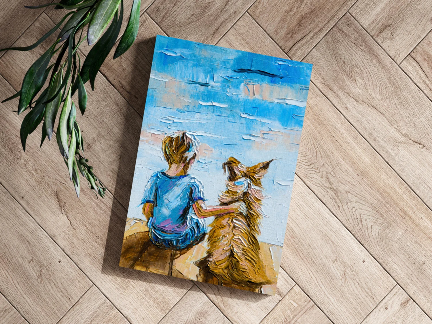 Forever Friendship Aluminum Print - Image 3