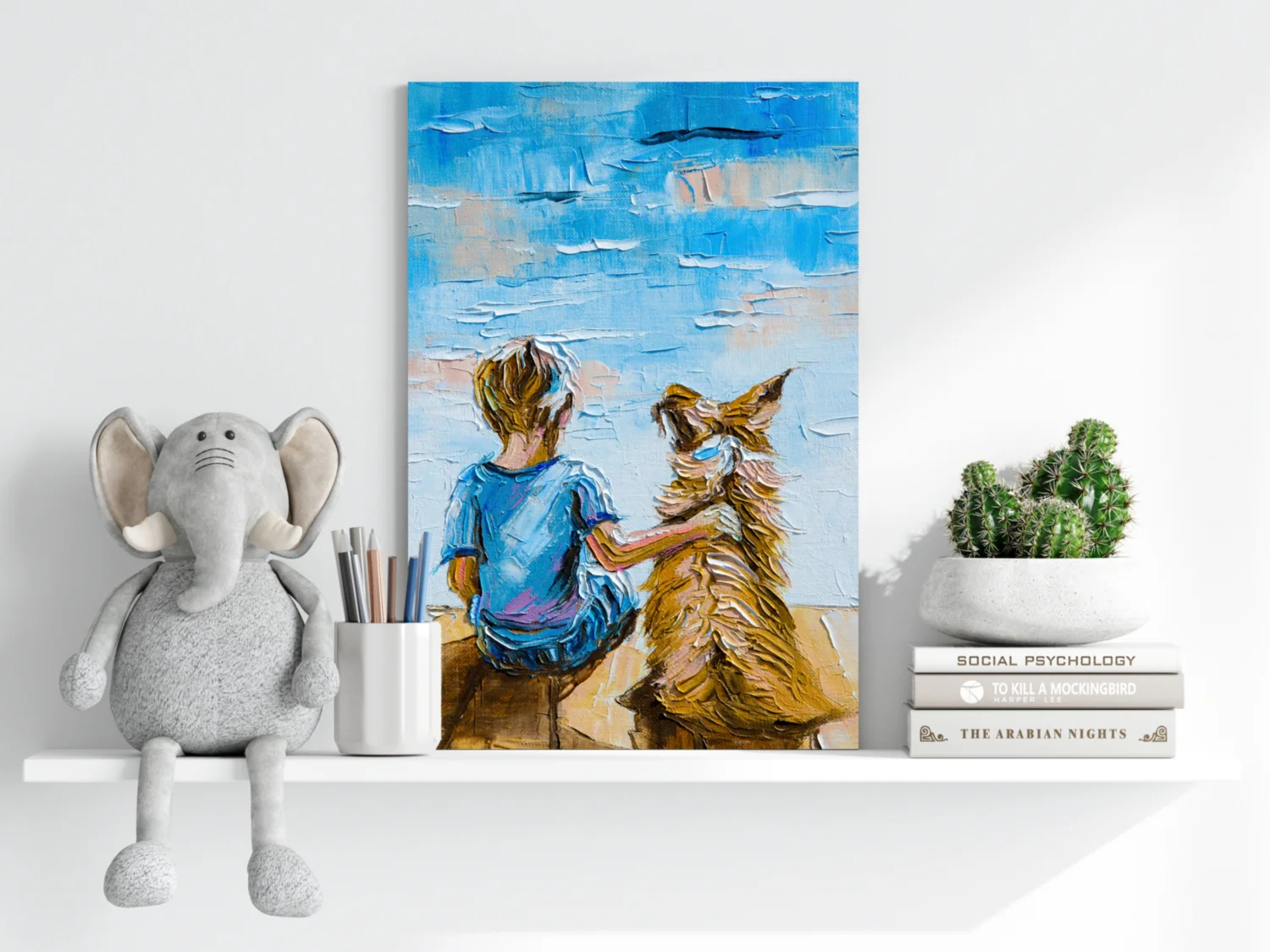 Forever Friendship Aluminum Print - Image 6