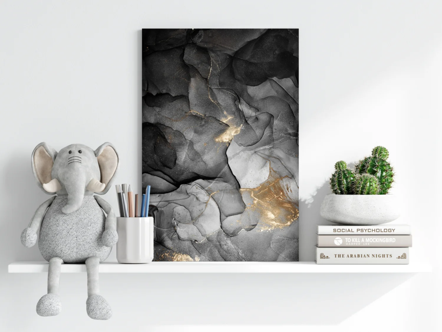 Marble Design V1 Aluminum Print - Image 6